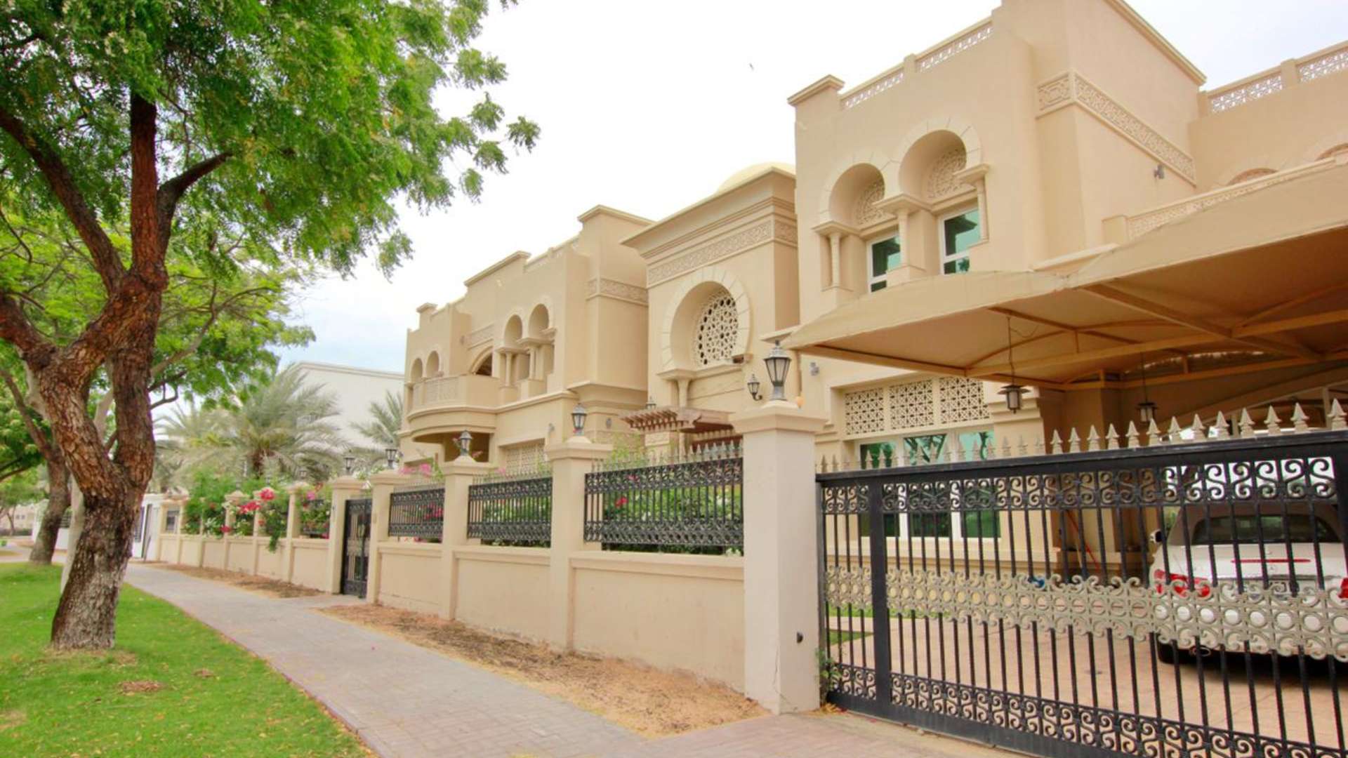 "Scenic waterfront view from luxury 2-bedroom apartment in Burj Khalifa, Khalifa Street for sale.",Elegant residential building exterior in Burj Khalifa Area, Khalifa Street, Dubai