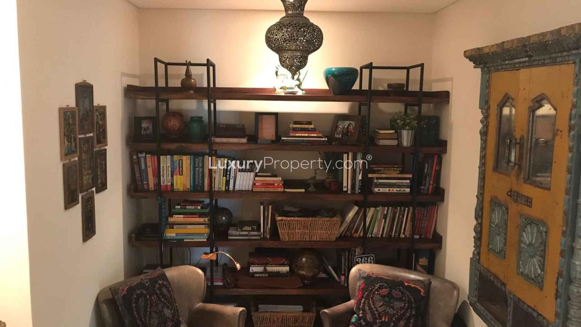 Two-bedroom apartment interior with modern decor and golf course view at Panorama, The Views