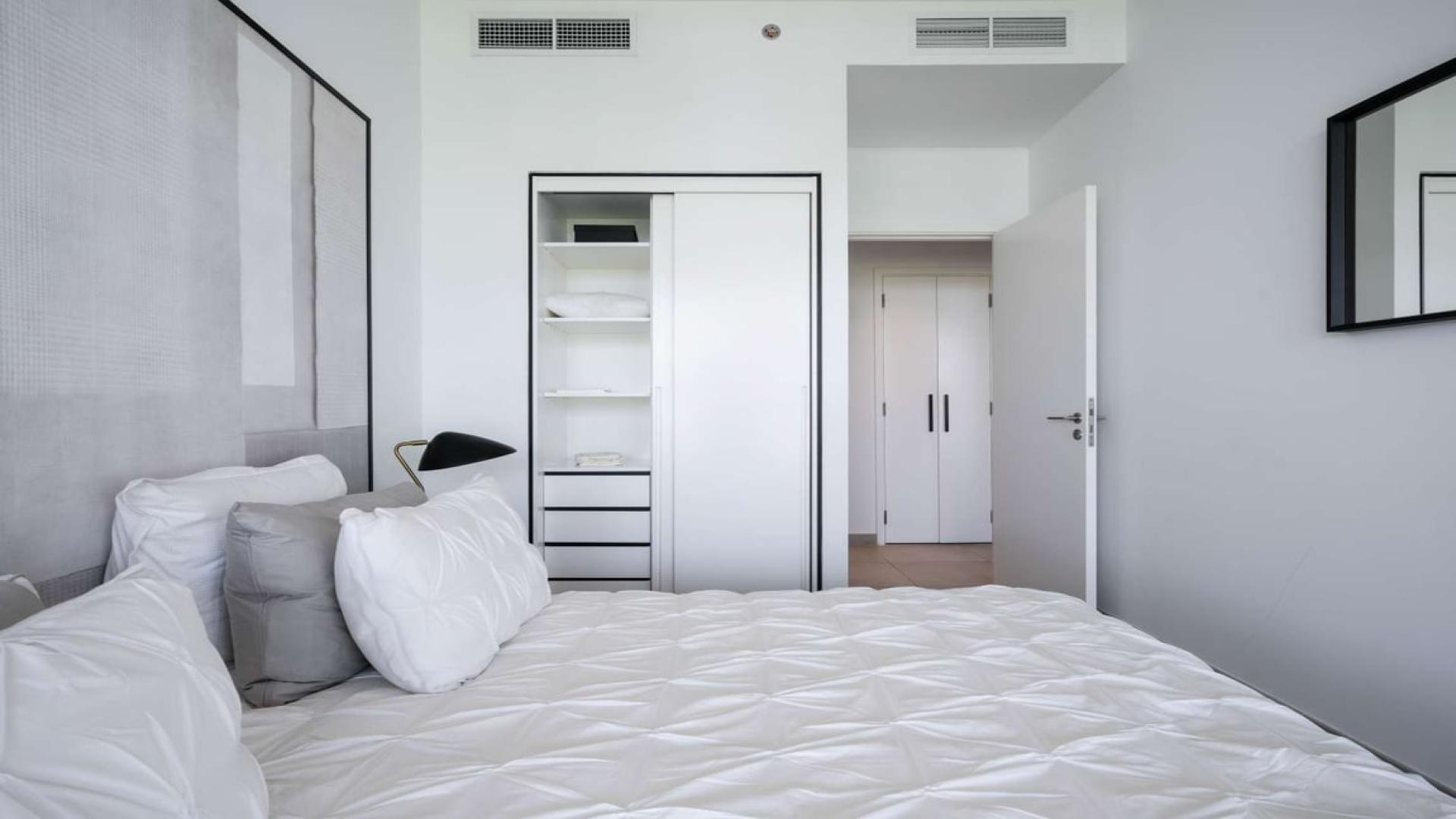 Bedroom interior of 2-bedroom apartment for sale at Collective 2.0, Dubai Hills Estate