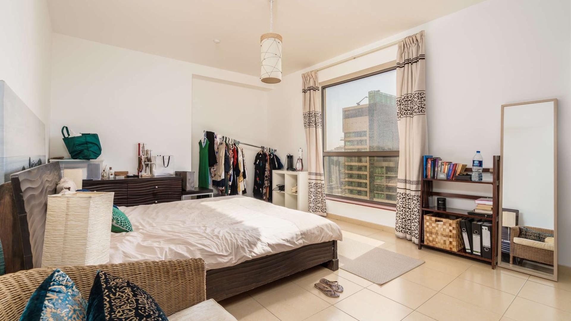 Modern living room in luxury 2-bedroom apartment, Rimal, Jumeirah Beach Residence