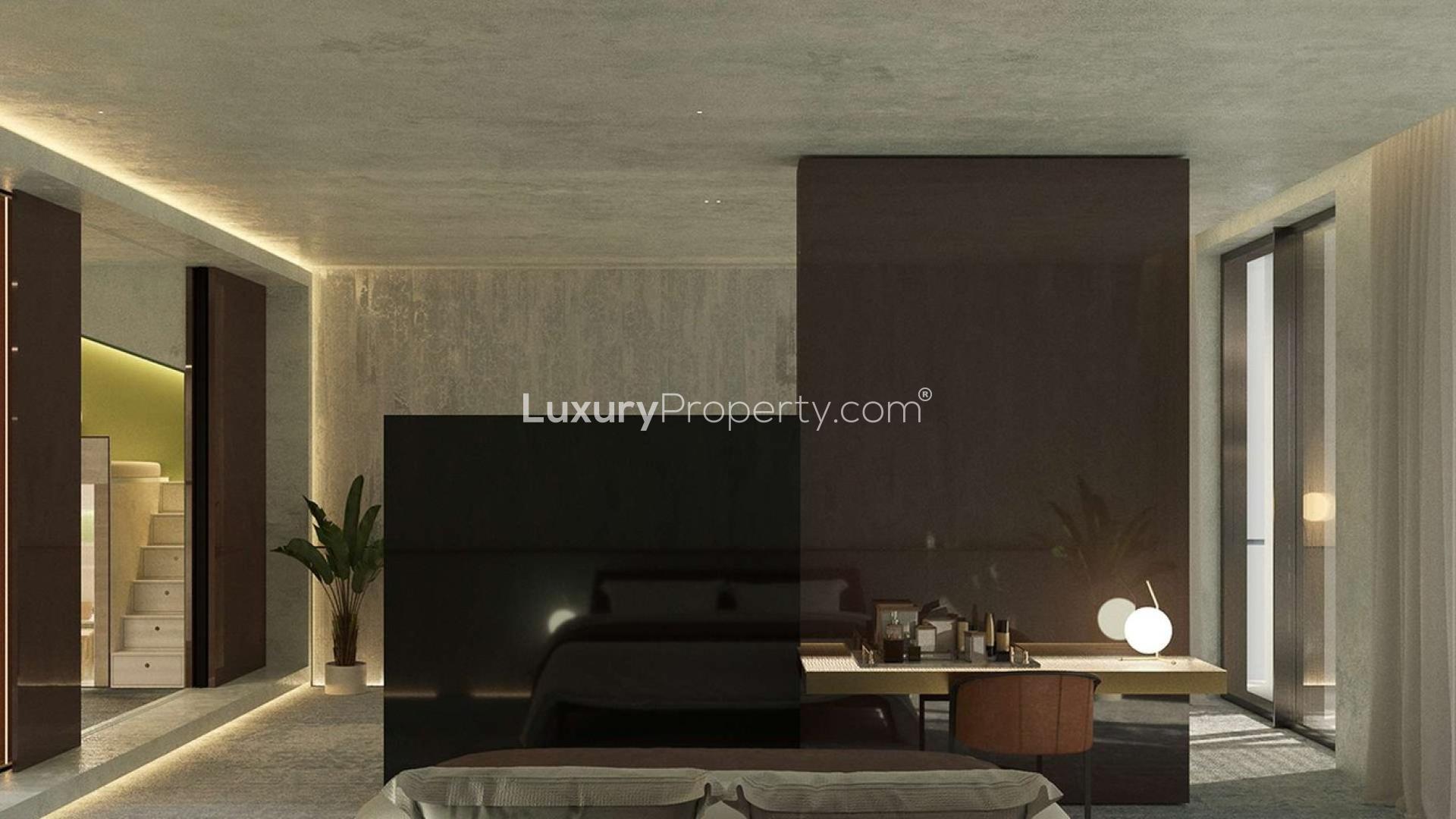 Luxury two-bedroom suite interior at Portofino Hotel, The World Islands, Dubai