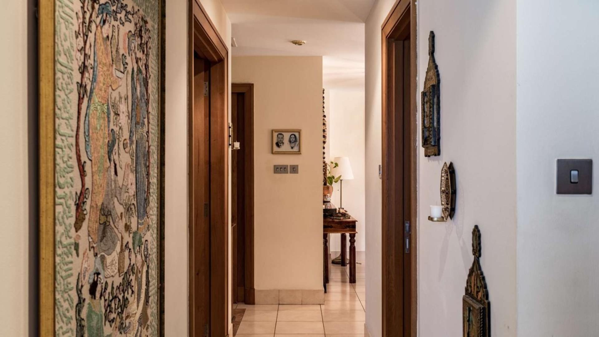 Elegant living room in two-bedroom apartment, Yansoon, Old Town, Downtown Dubai, for sale