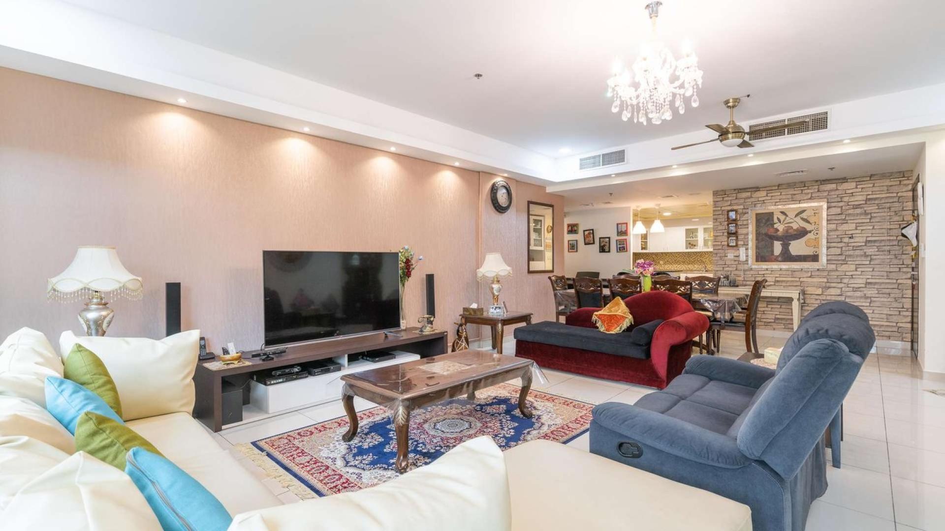 Penthouse terrace with city views at Arena Apartments, Dubai Sports City