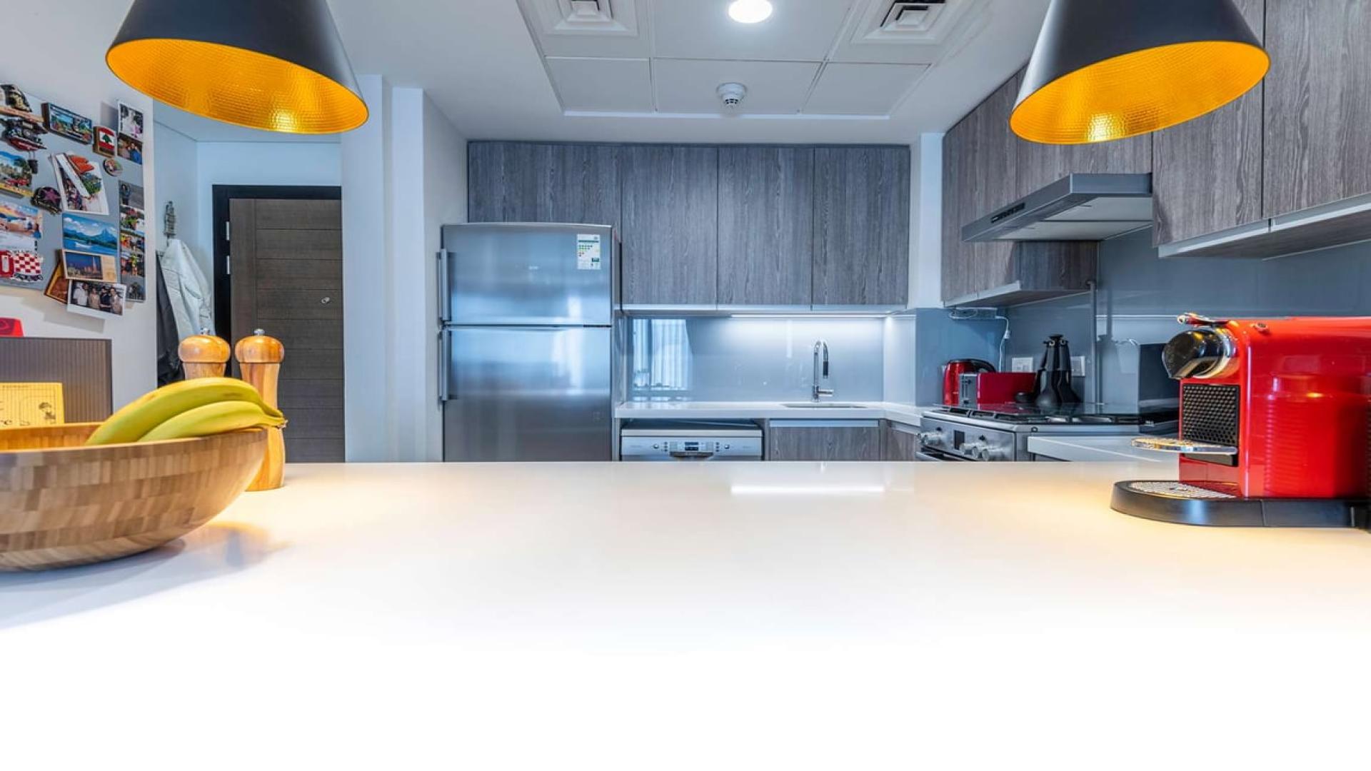 Exquisite living room in 2-bedroom apartment, Hyati Residences, Jumeirah Village Circle, for sale