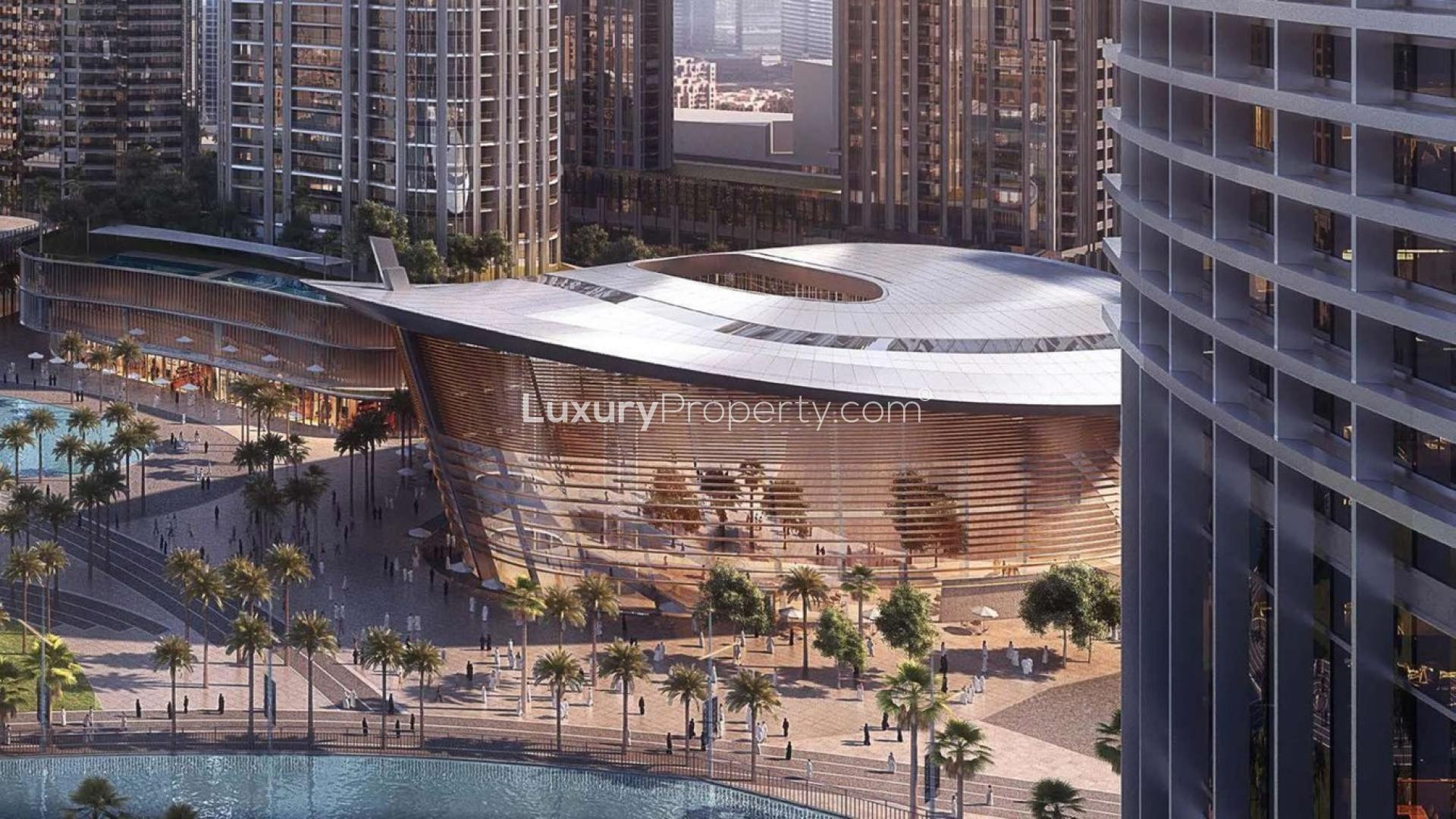 Modern kitchen in Act One Act Two Apartment, Opera District, Downtown Dubai