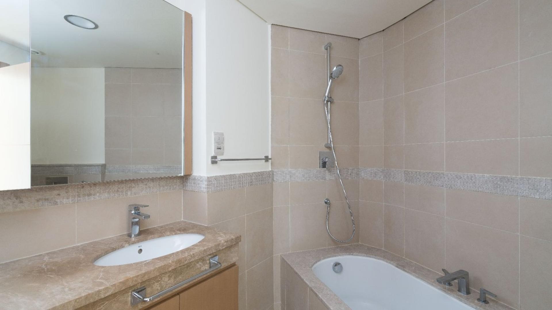 Two-bedroom apartment view at Burj Vista, Downtown Dubai, showcasing city skyline