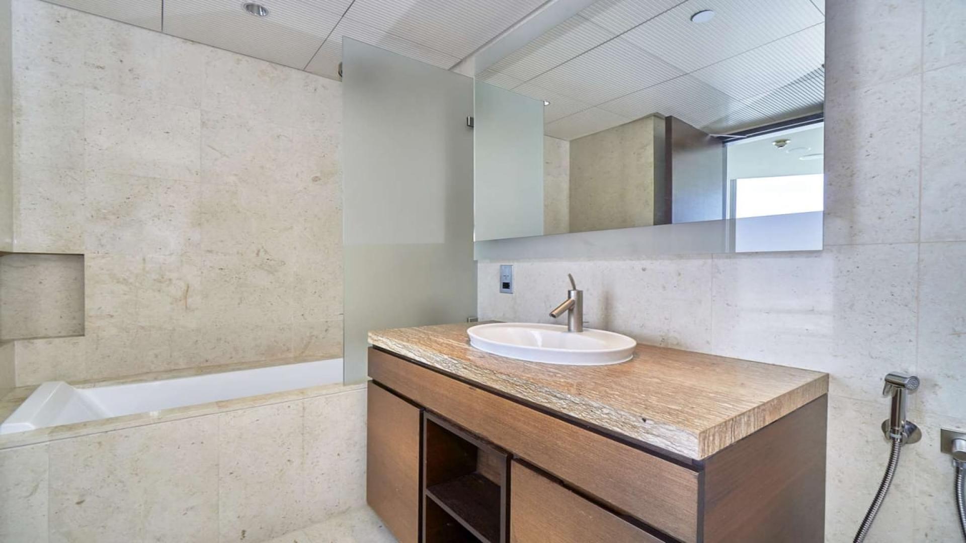 Luxurious kitchen with granite countertops in Burj Khalifa apartment, Downtown Dubai, for sale