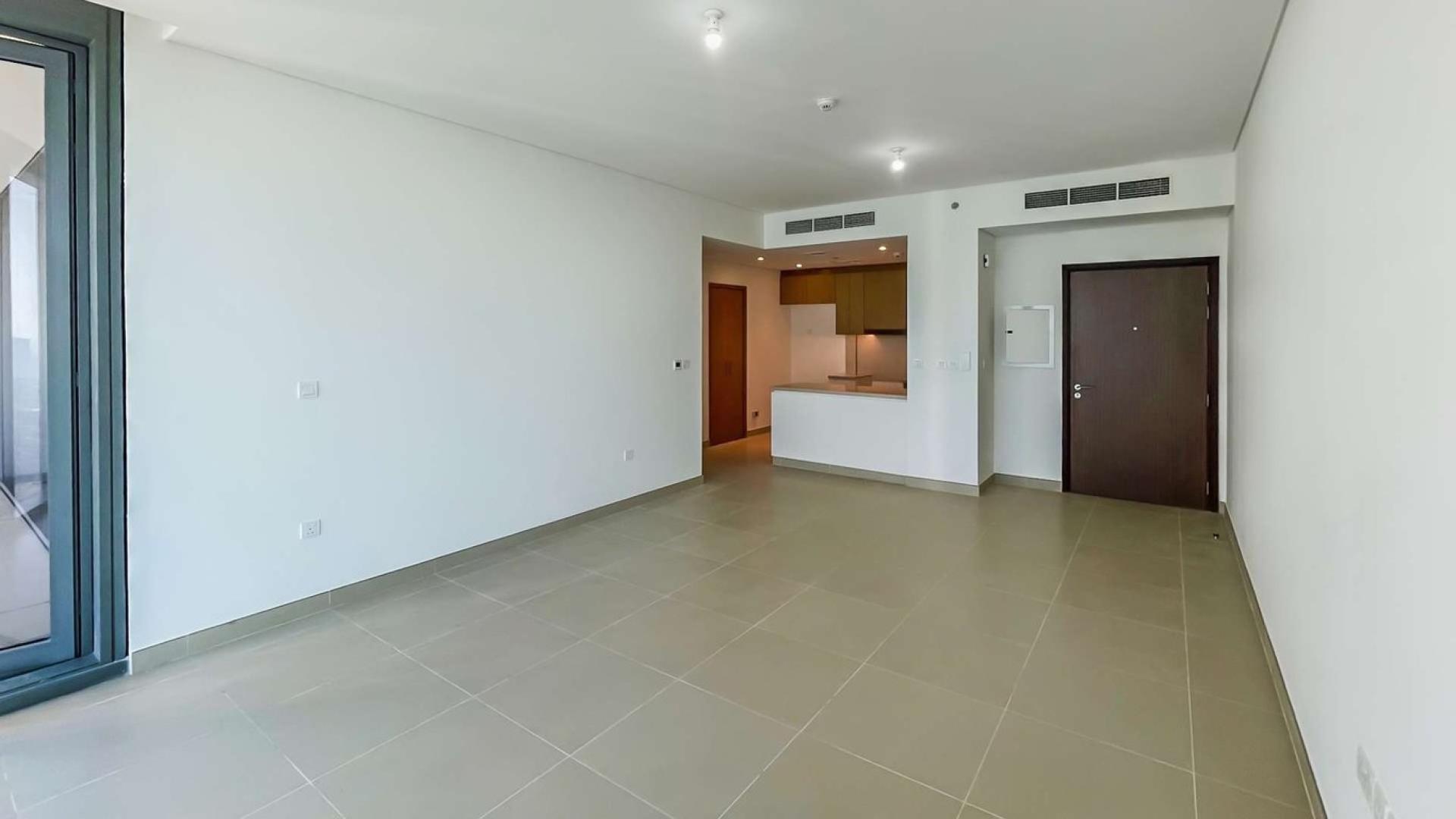 Brand new Dubai Marina apartment balcony with stunning sea views and iconic landmarks