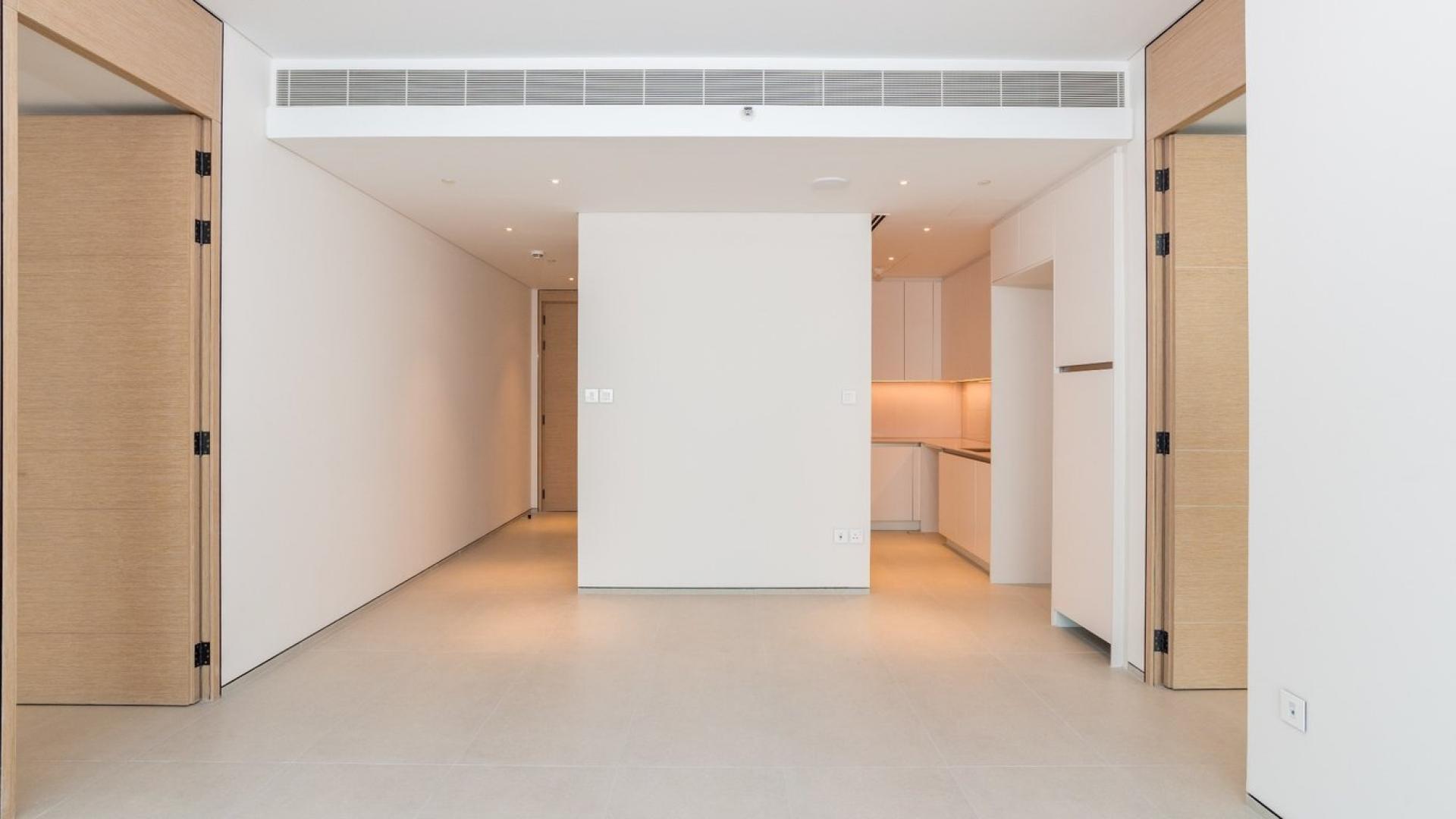 Living area in two-bed apartment, The Address Jumeirah, Jumeirah Beach Residence, for sale