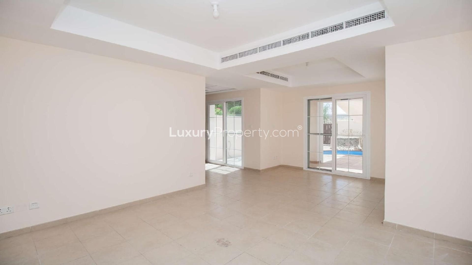 Elegant 2-bedroom townhouse in Arabian Ranches with private pool, Al Reem community