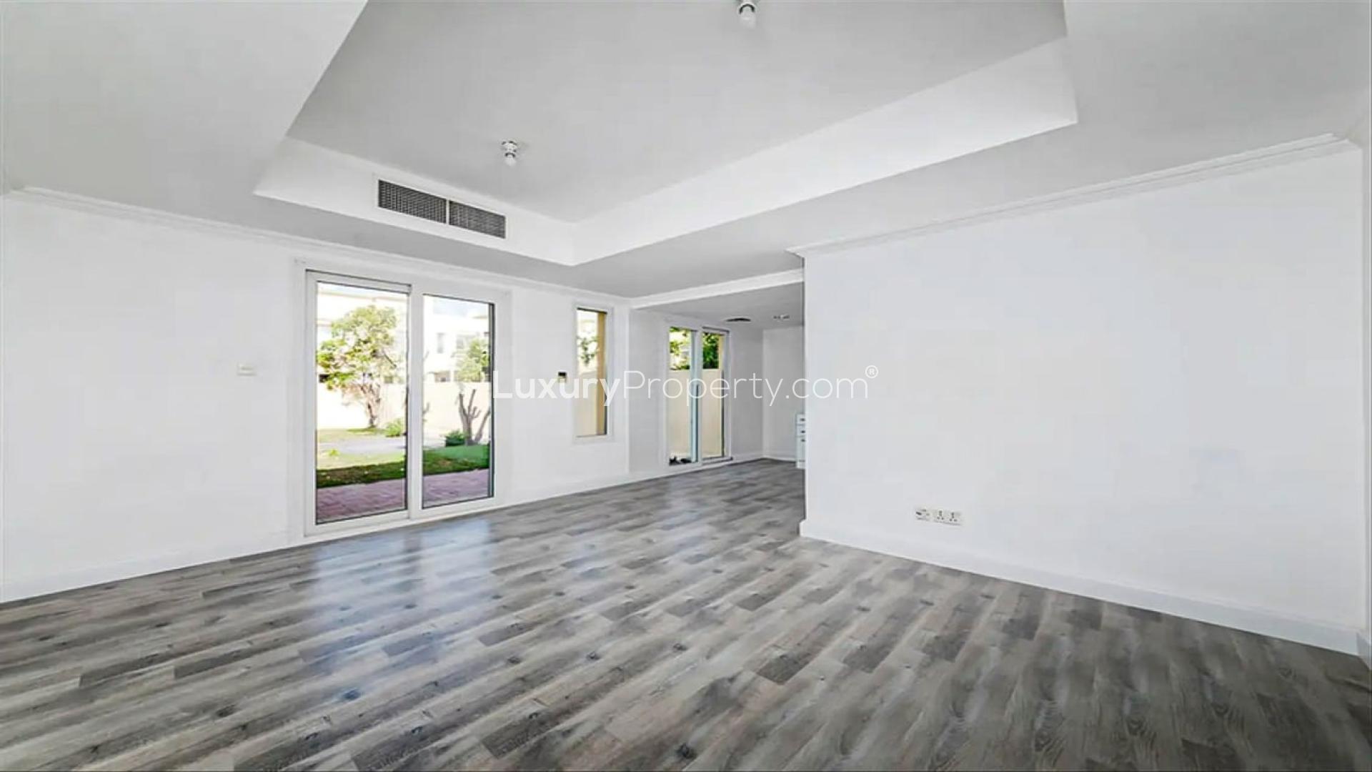 Upgraded 2-bedroom villa with garden view in The Springs, Dubai for rent