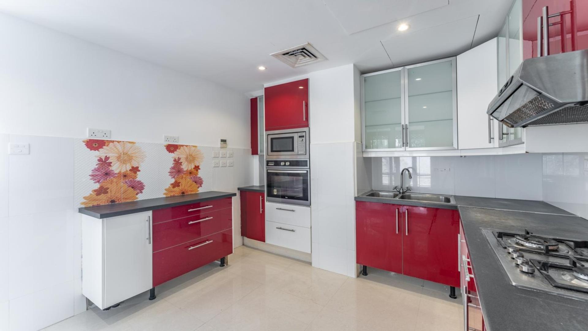 Bright living area in 2-bedroom villa with private pool, Springs 12, for rent