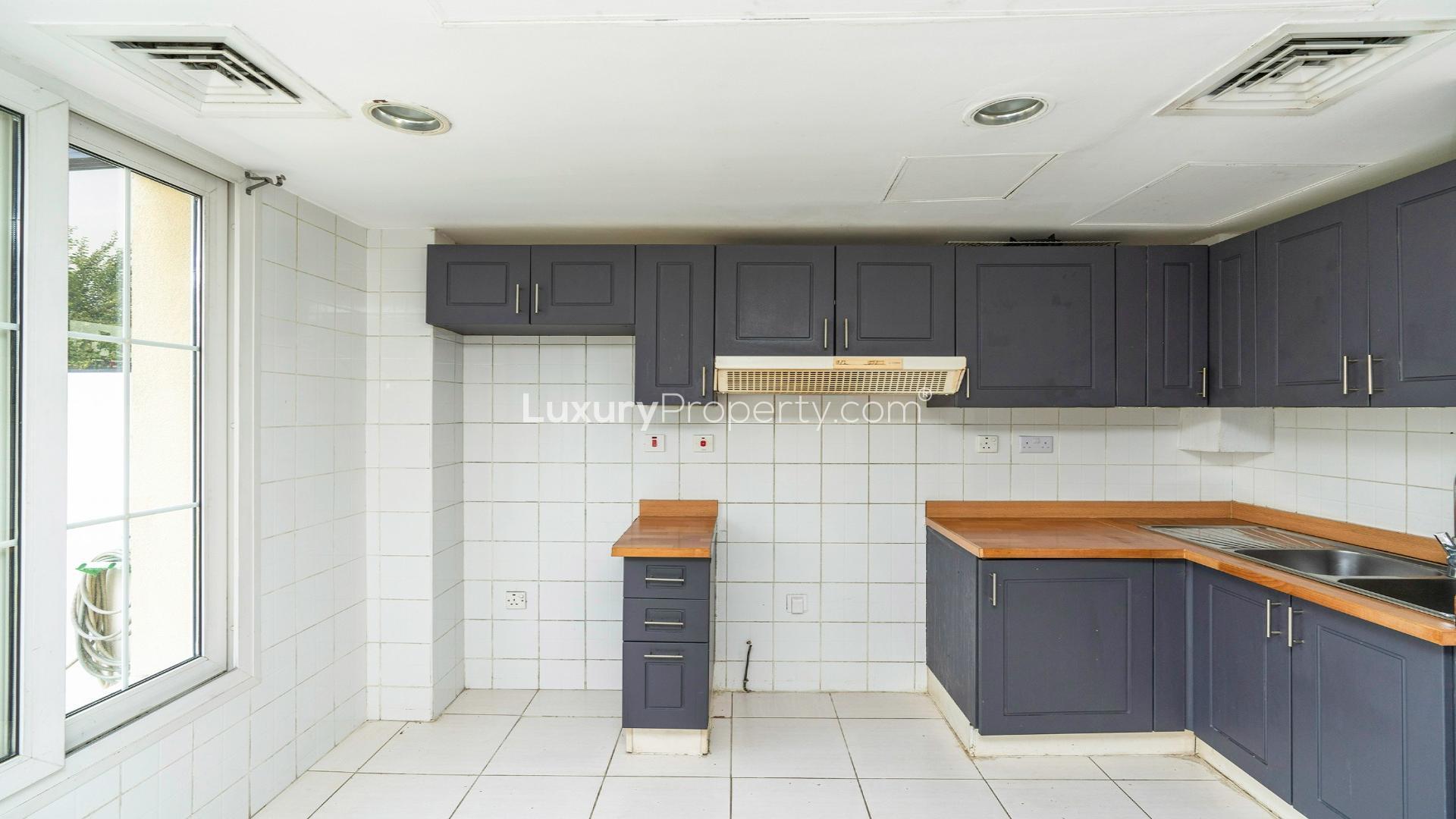 Charming villa kitchen in Springs 4 with modern cabinetry and ample counter space