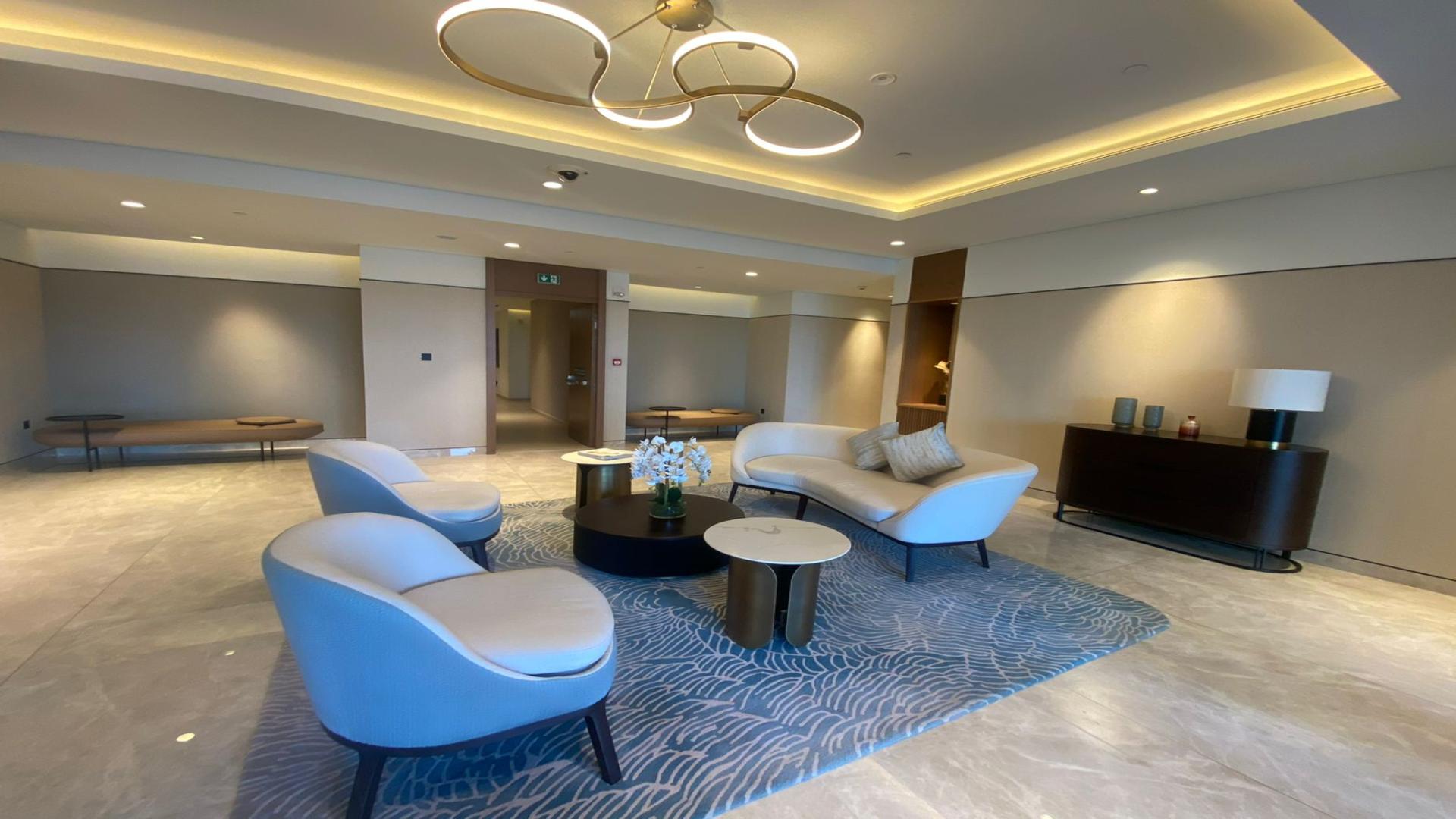 Fully furnished kitchen and dining area in 2-bedroom apartment, Opera District, Downtown Dubai