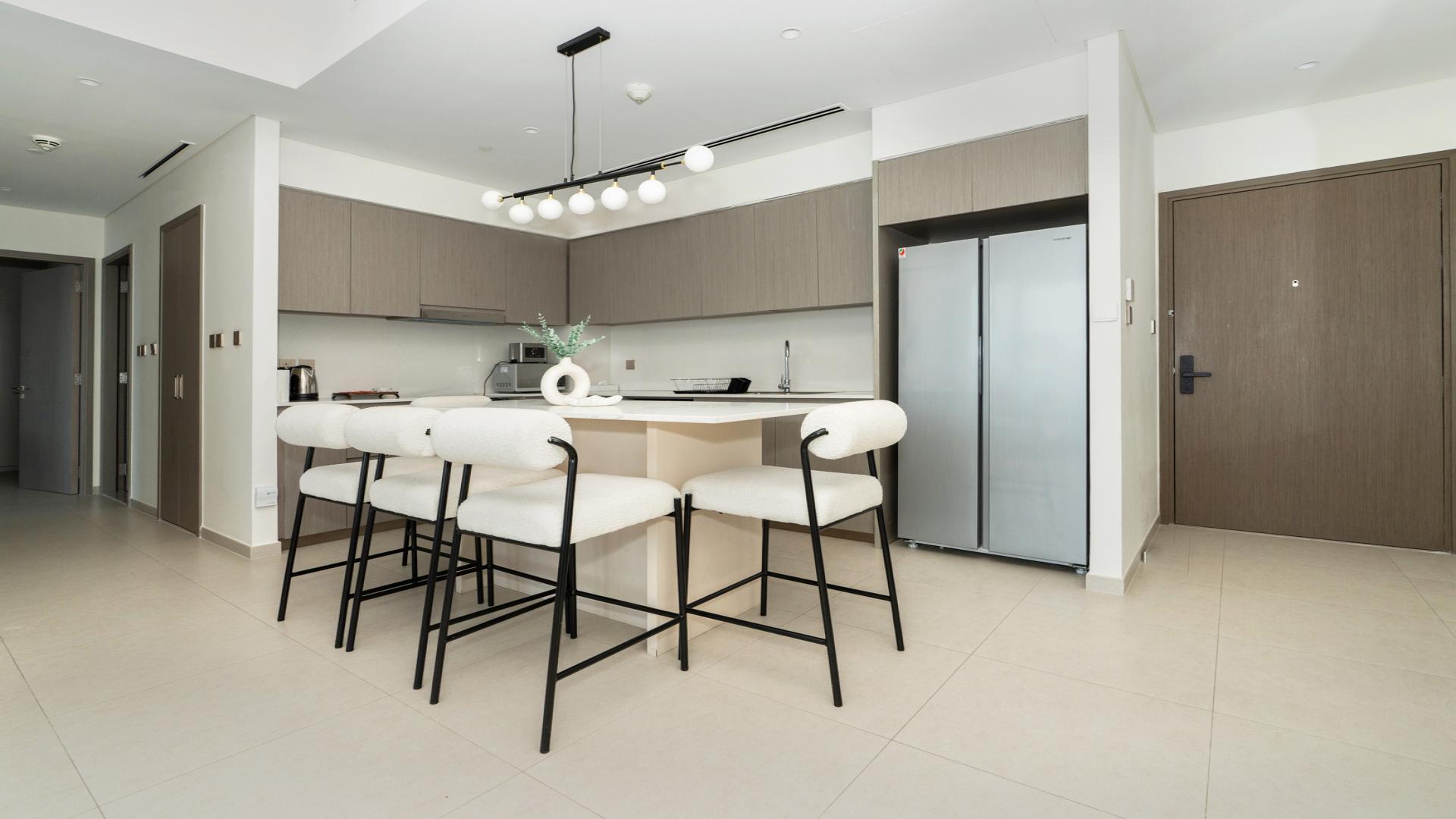 Aerial view of Downtown Dubai skyline near Grande Signature Residences, Emaar, available for rent