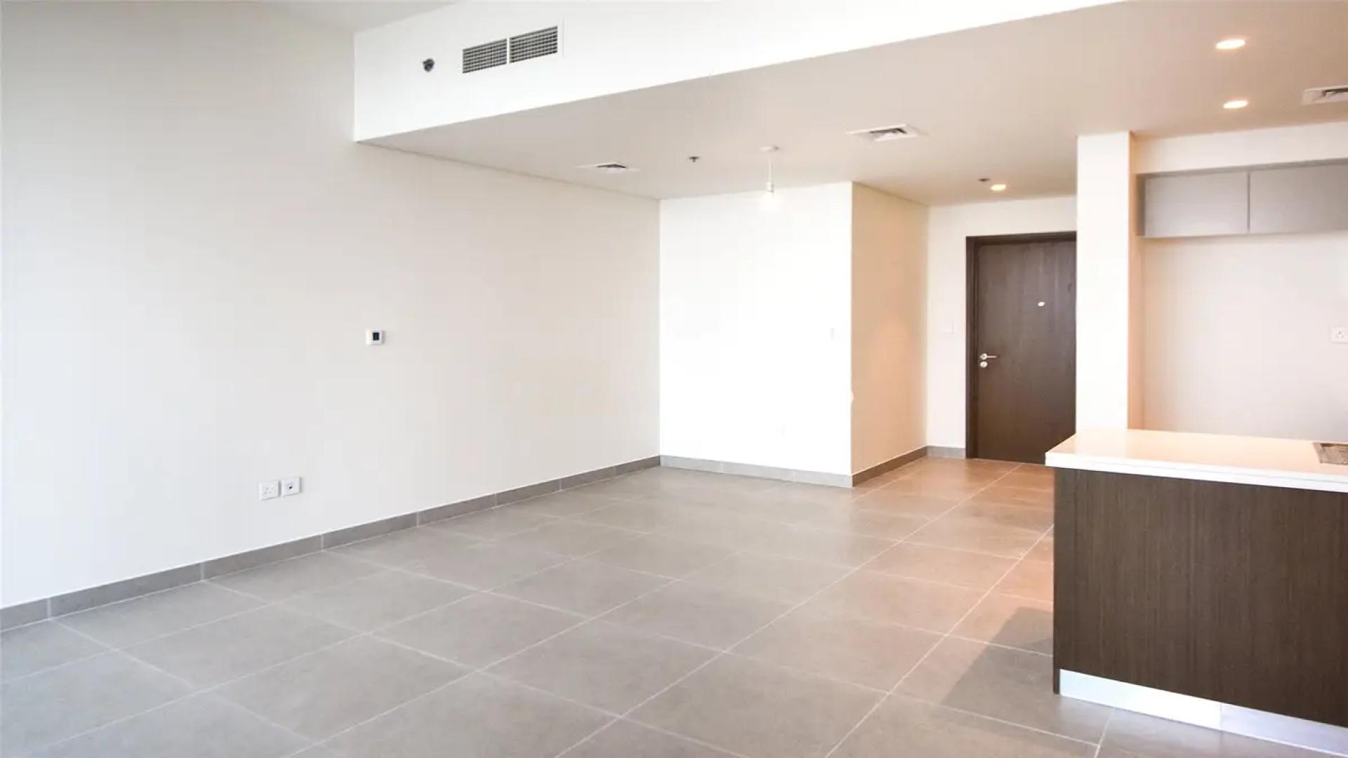 High floor apartment view of Downtown Dubai skyline, Forte 2 community, available for rent