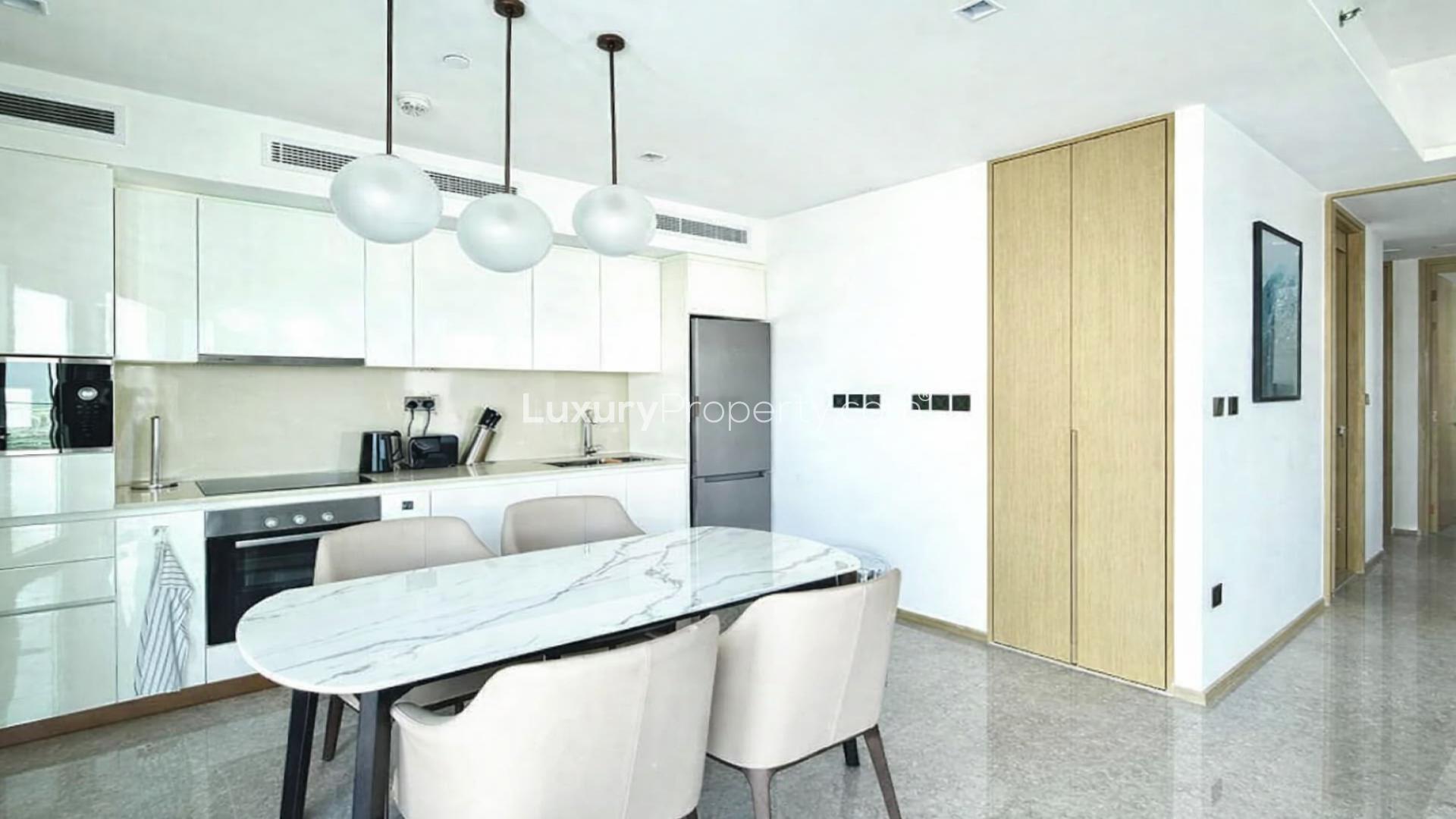 Skyline view of Address Harbour Point Tower 2 in Dubai Creek Harbour community