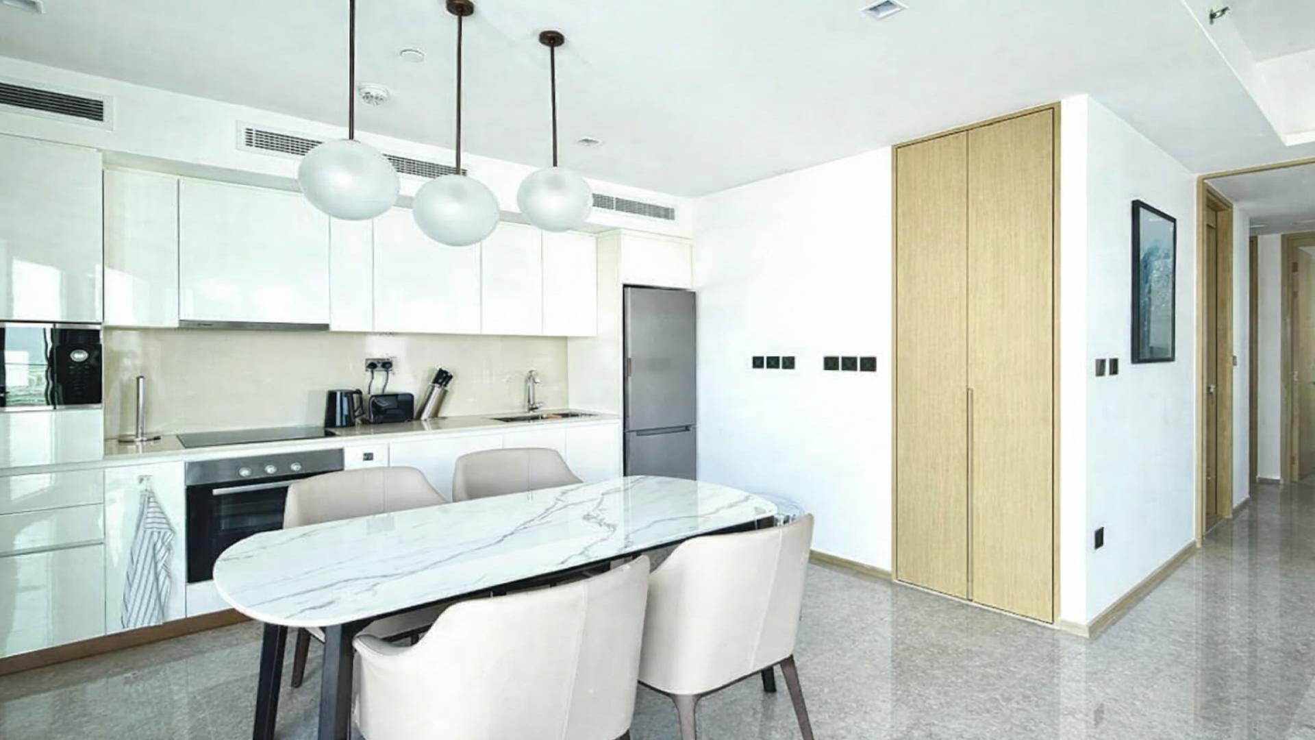 Skyline view of Address Harbour Point Tower 2 in Dubai Creek Harbour community