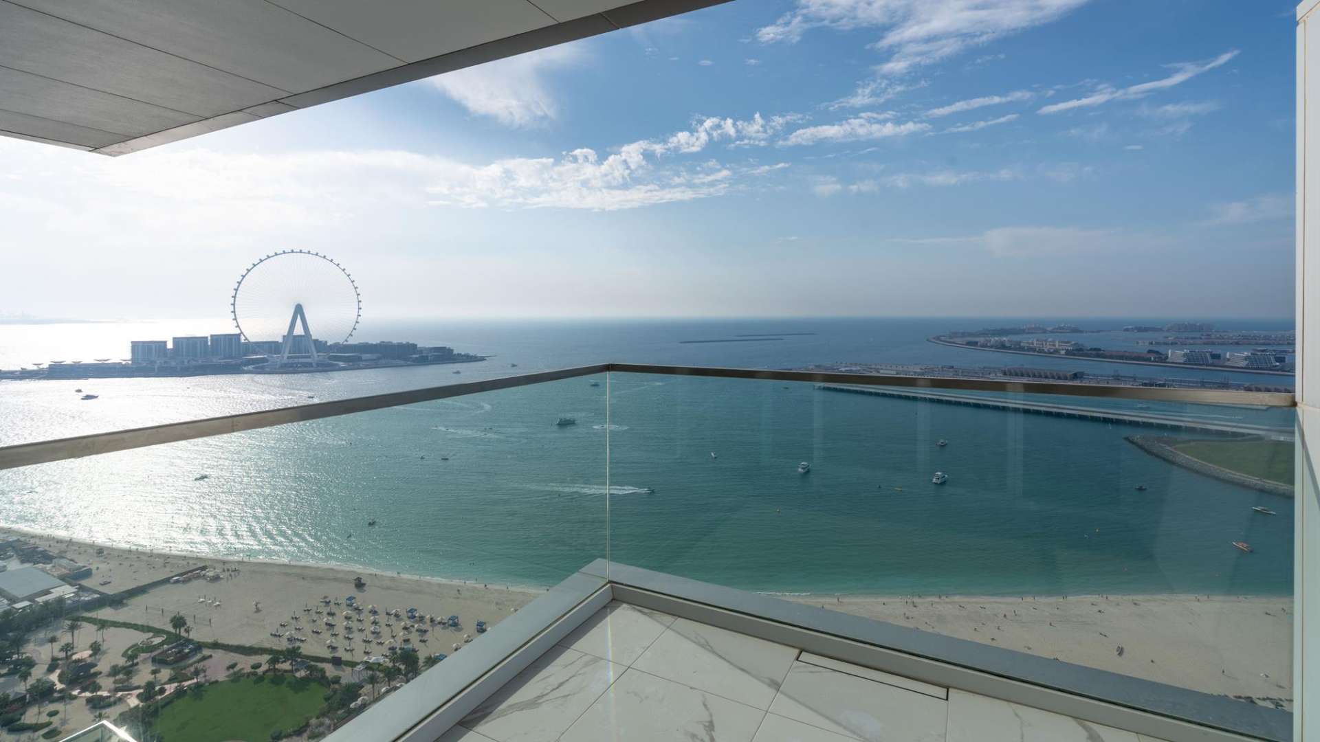 Luxurious 2-bedroom apartment with ocean views at 1 JBR, Jumeirah Beach Residence