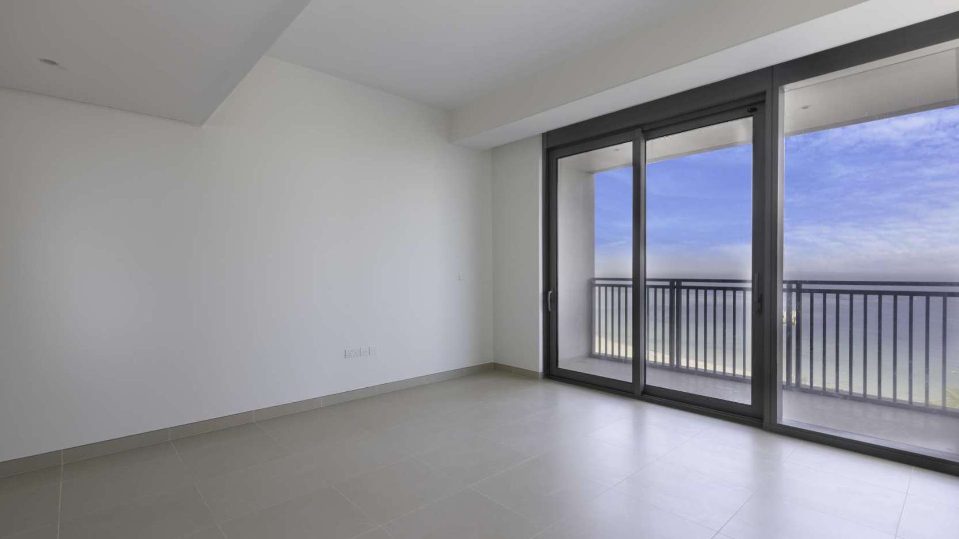 Infinity pool view at luxury apartment in Dubai Marina, 5242 community