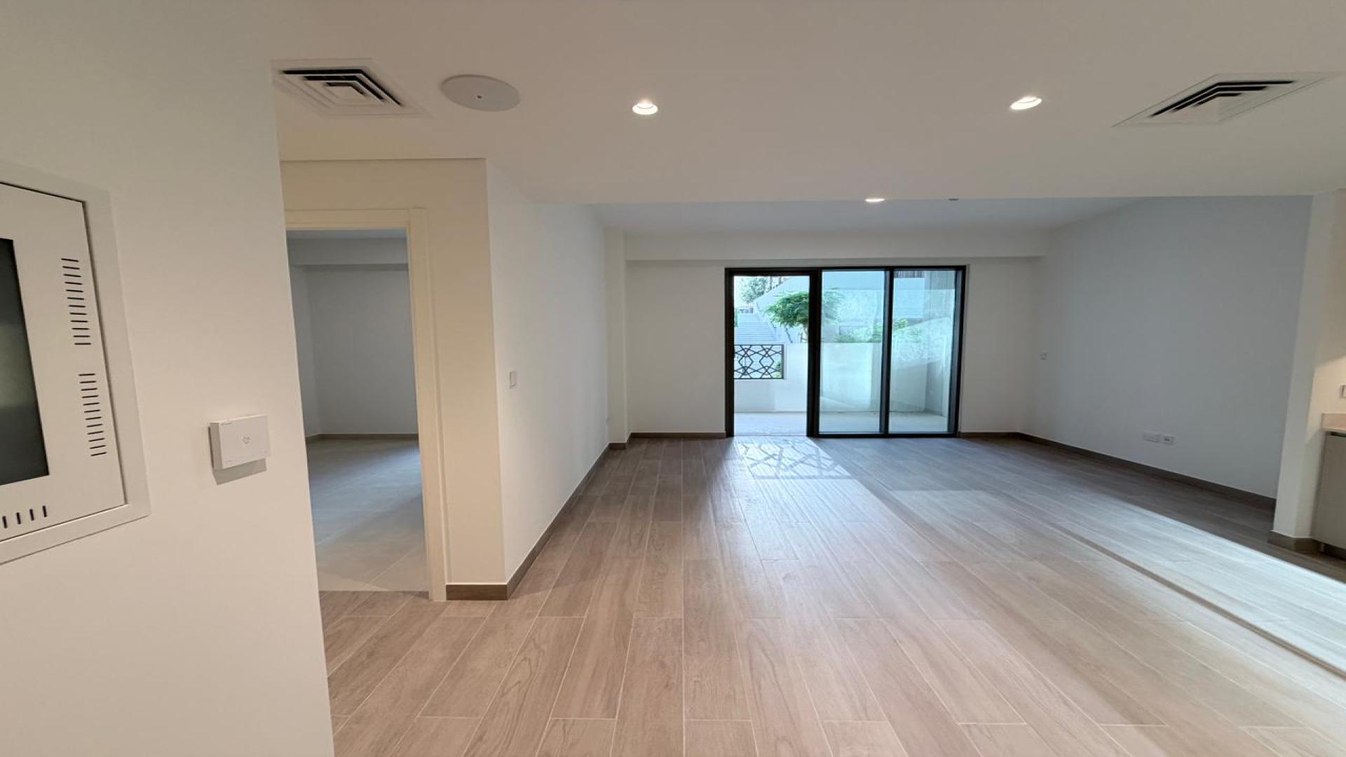 Bright living area in 1-bedroom apartment, Grove at Creek Beach, Dubai Creek Harbour