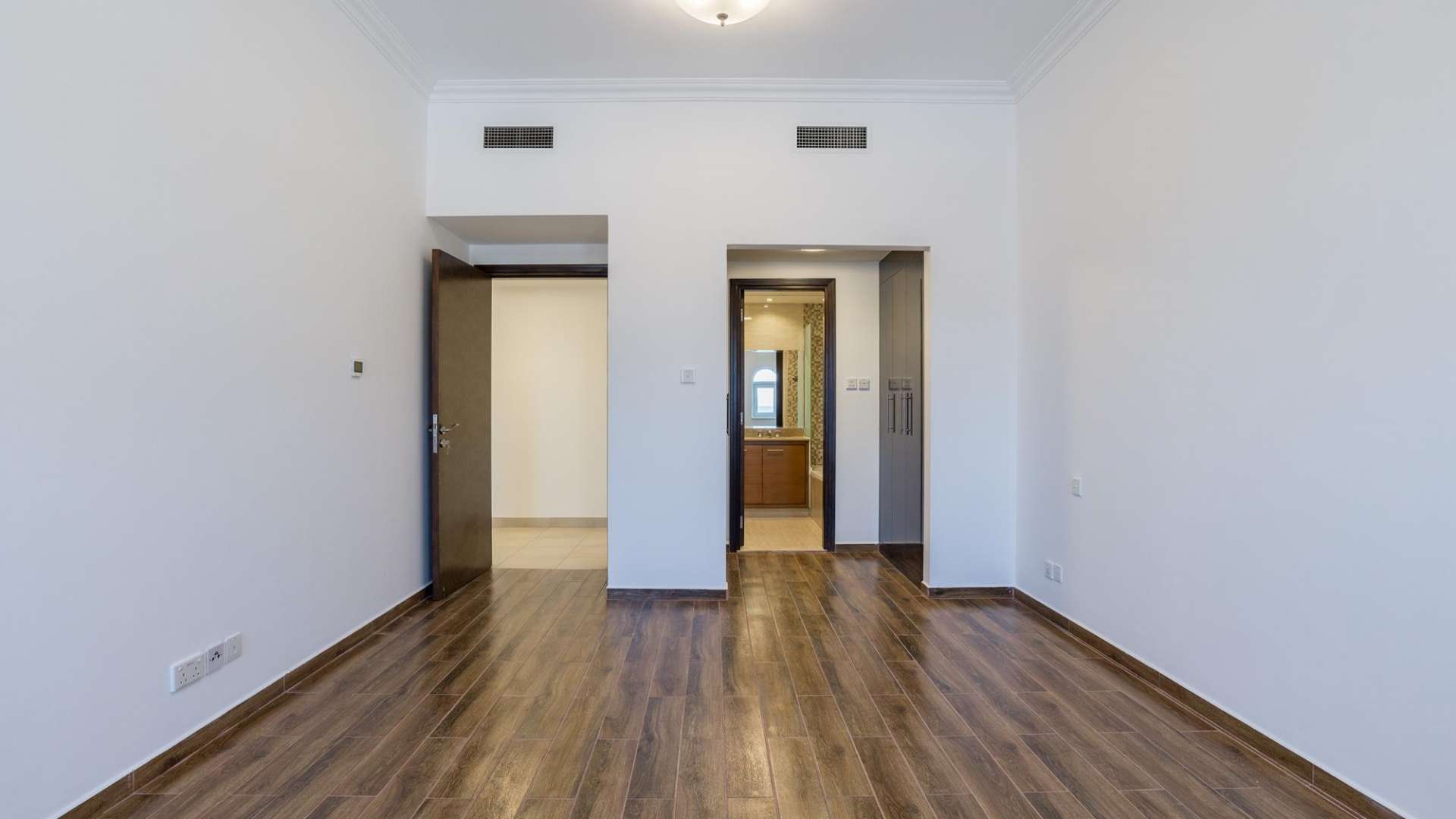 Balcony view from 2-bedroom apartment in Al Badia Residences, Dubai Festival City for rent