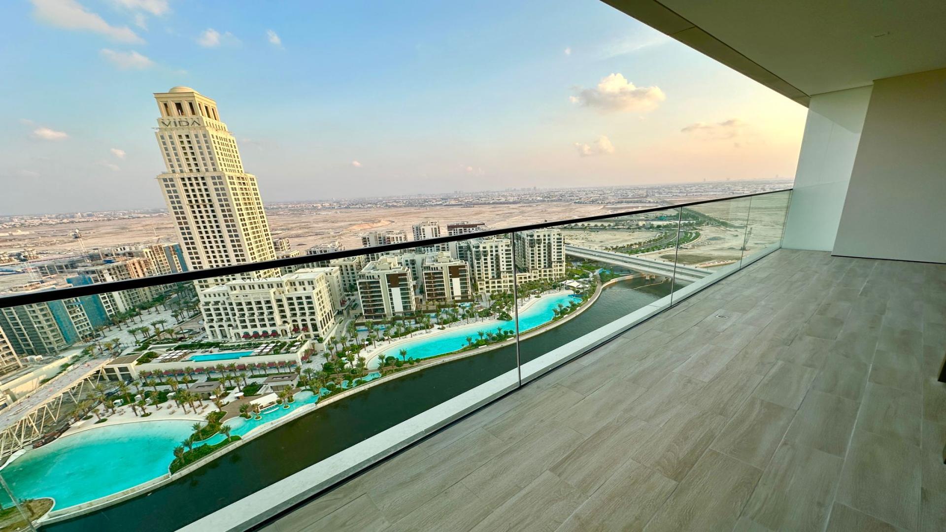 Lagoon View 2 Bedroom Apartment for Rent in Palace Residences, Dubai Creek Harbour
