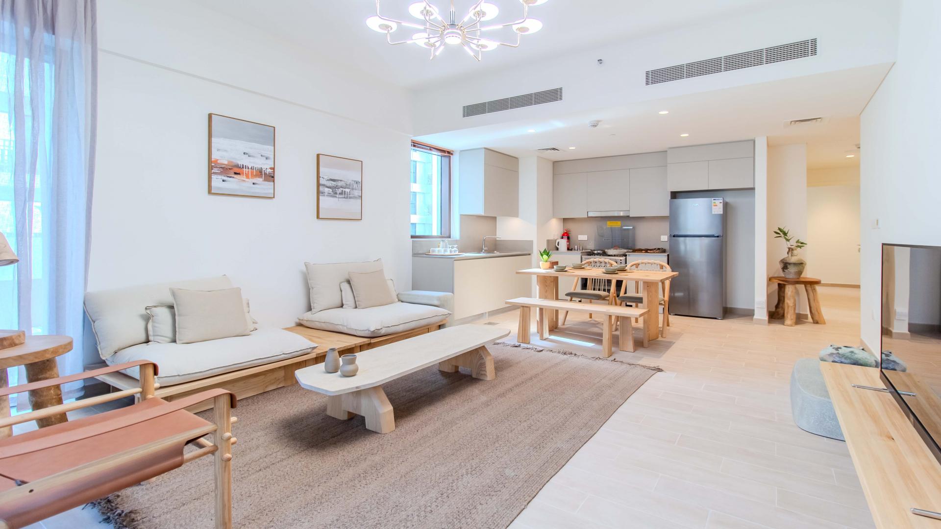 Furnished 2-bedroom apartment exterior in Breeze at Creek Beach, Dubai Creek Harbour