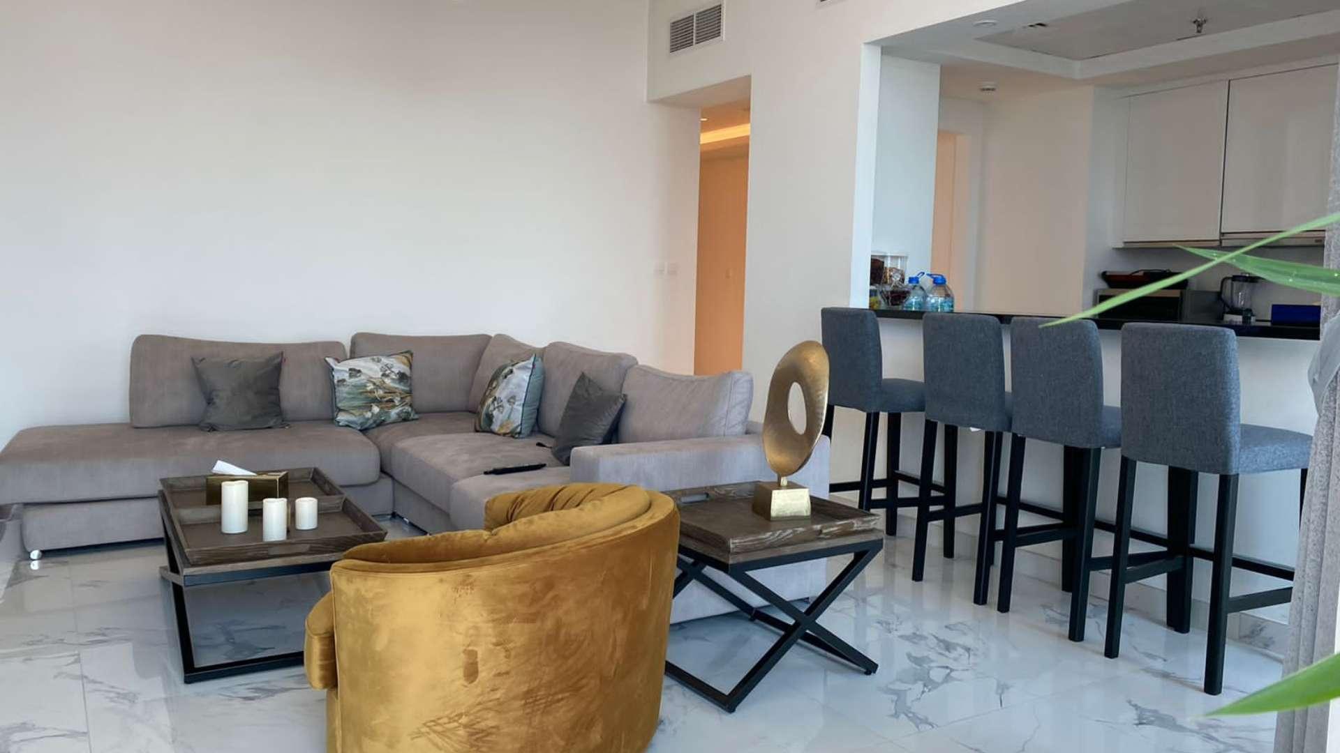 Modern apartment interior with panoramic views, Business Bay, Al Habtoor City, 2-bedroom rental