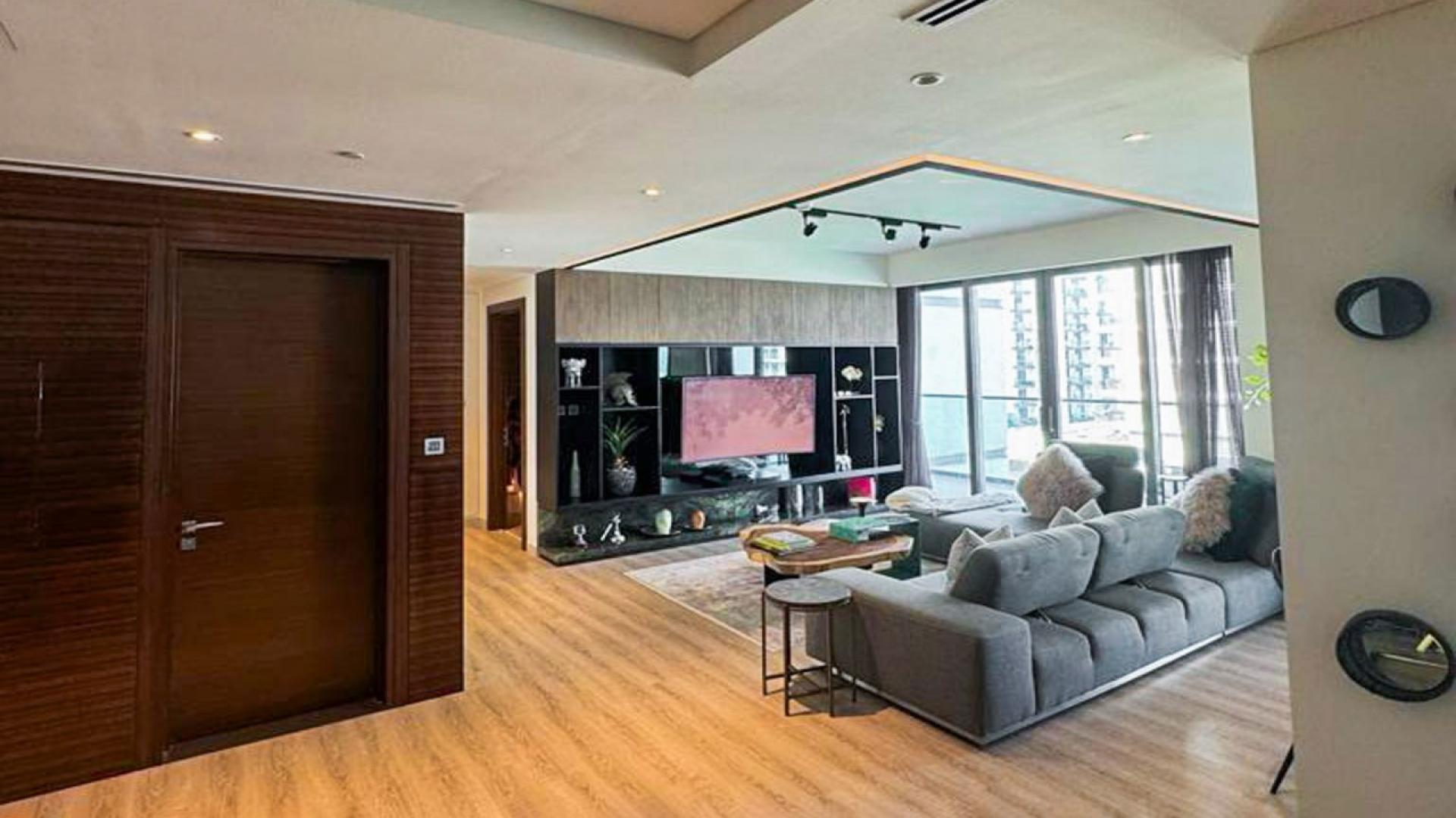 Dining area with modern decor in 2-bedroom apartment, Hartland Greens, MBR City