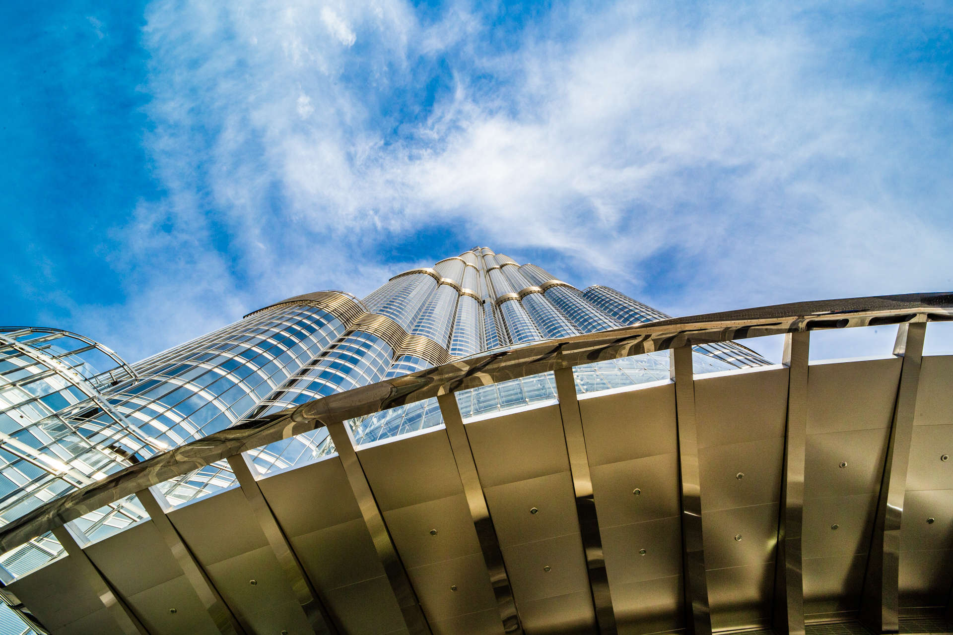 Skyline view from Burj Khalifa apartment for rent in Downtown Dubai, LP03485