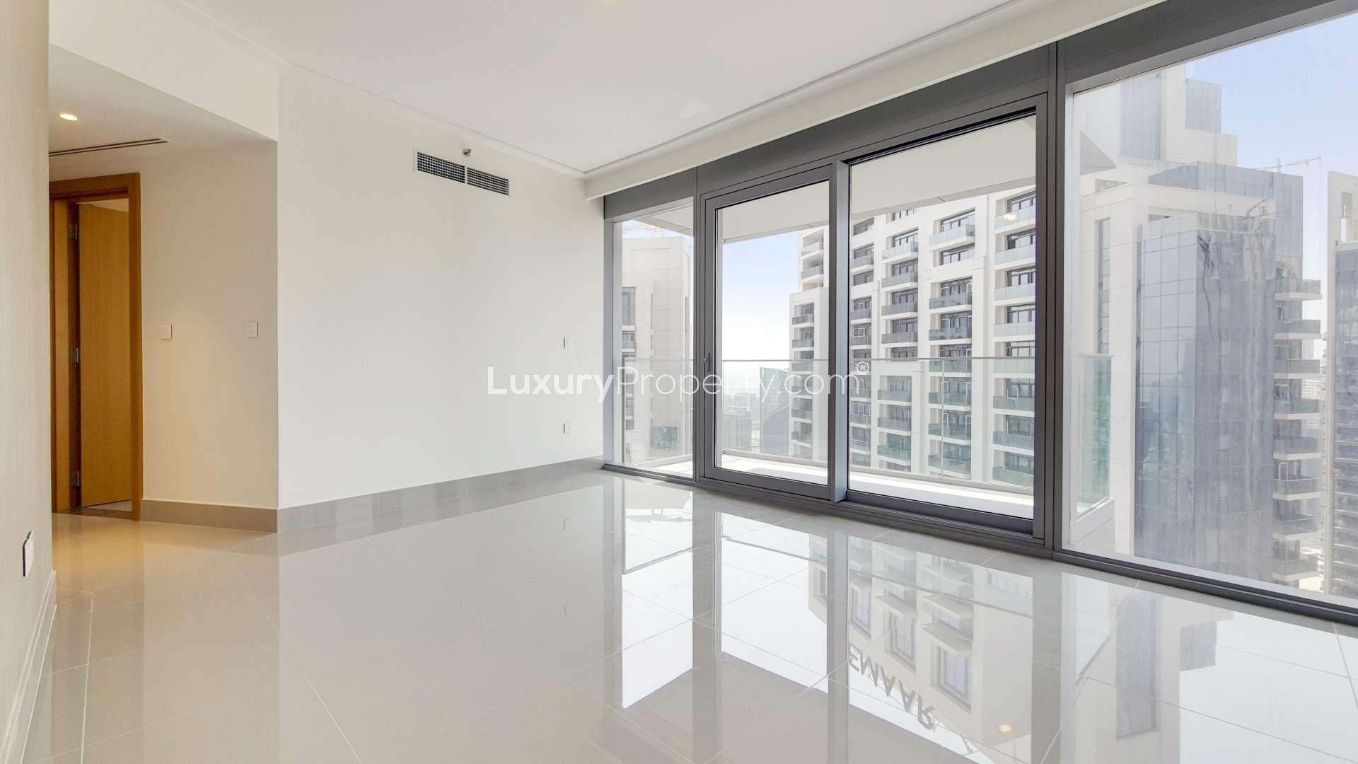 High-floor apartment with Burj Khalifa and Fountain view in Downtown Dubai for rent