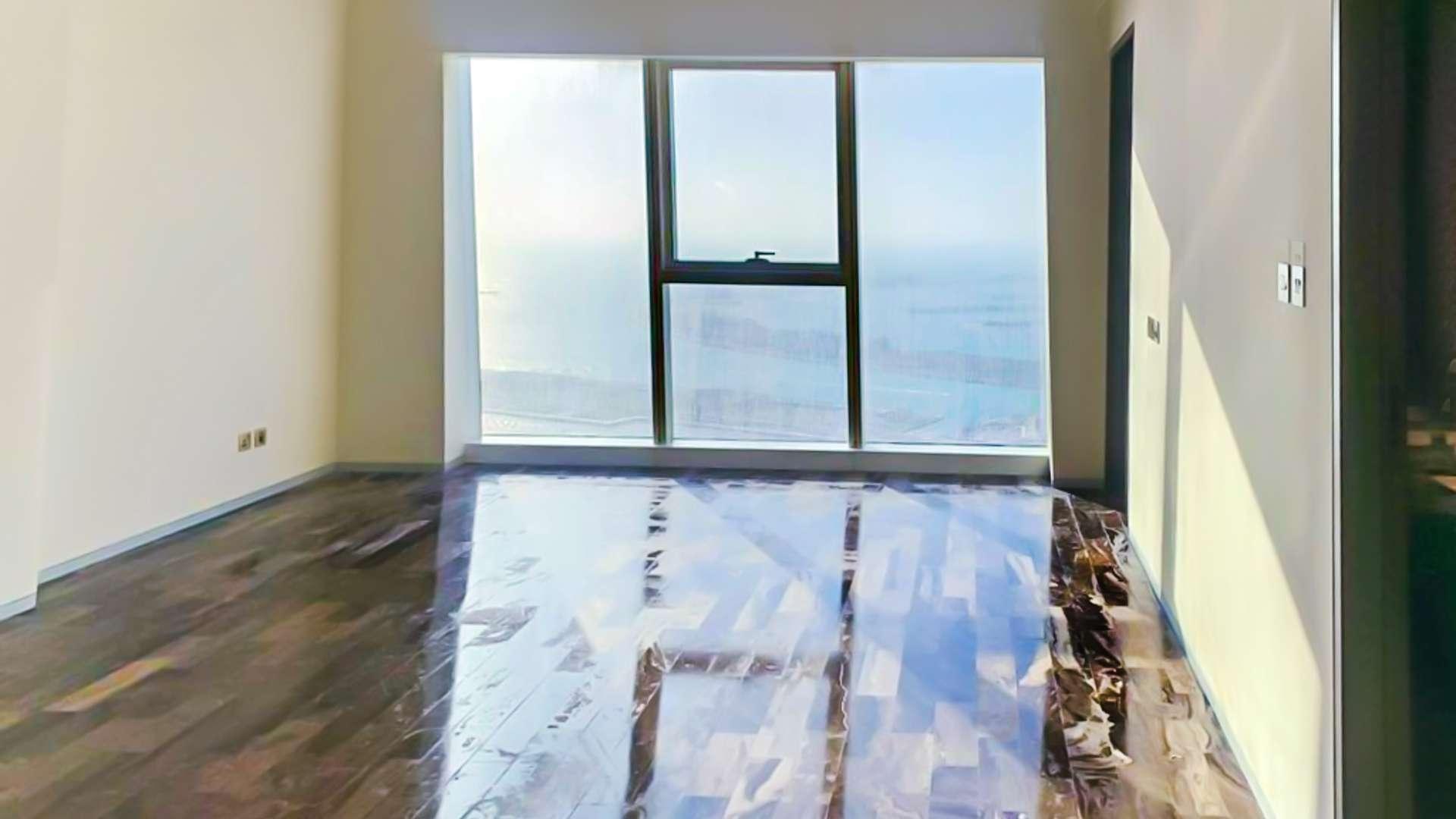 "Spacious living room with panoramic sea view in Damac Heights, Dubai Marina apartment.",Luxury Fendi design apartment with panoramic sea view in Damac Heights, Dubai Marina