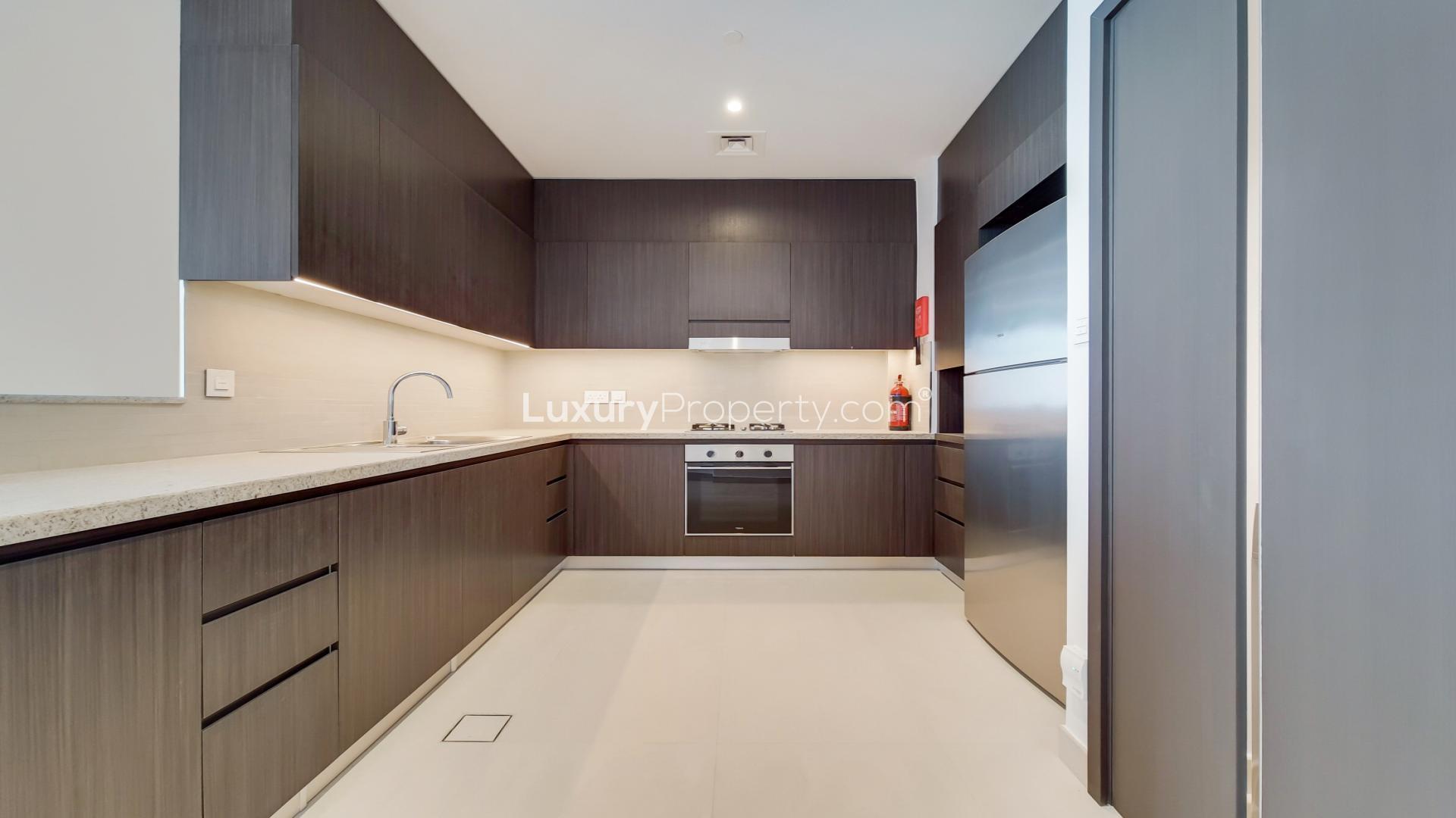 High-floor, spacious apartment interior in Downtown Views, Downtown Dubai, available for rent