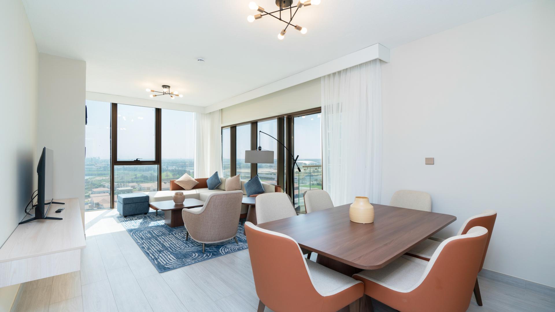 Rooftop chess area with canal view in Business Bay luxury apartment building