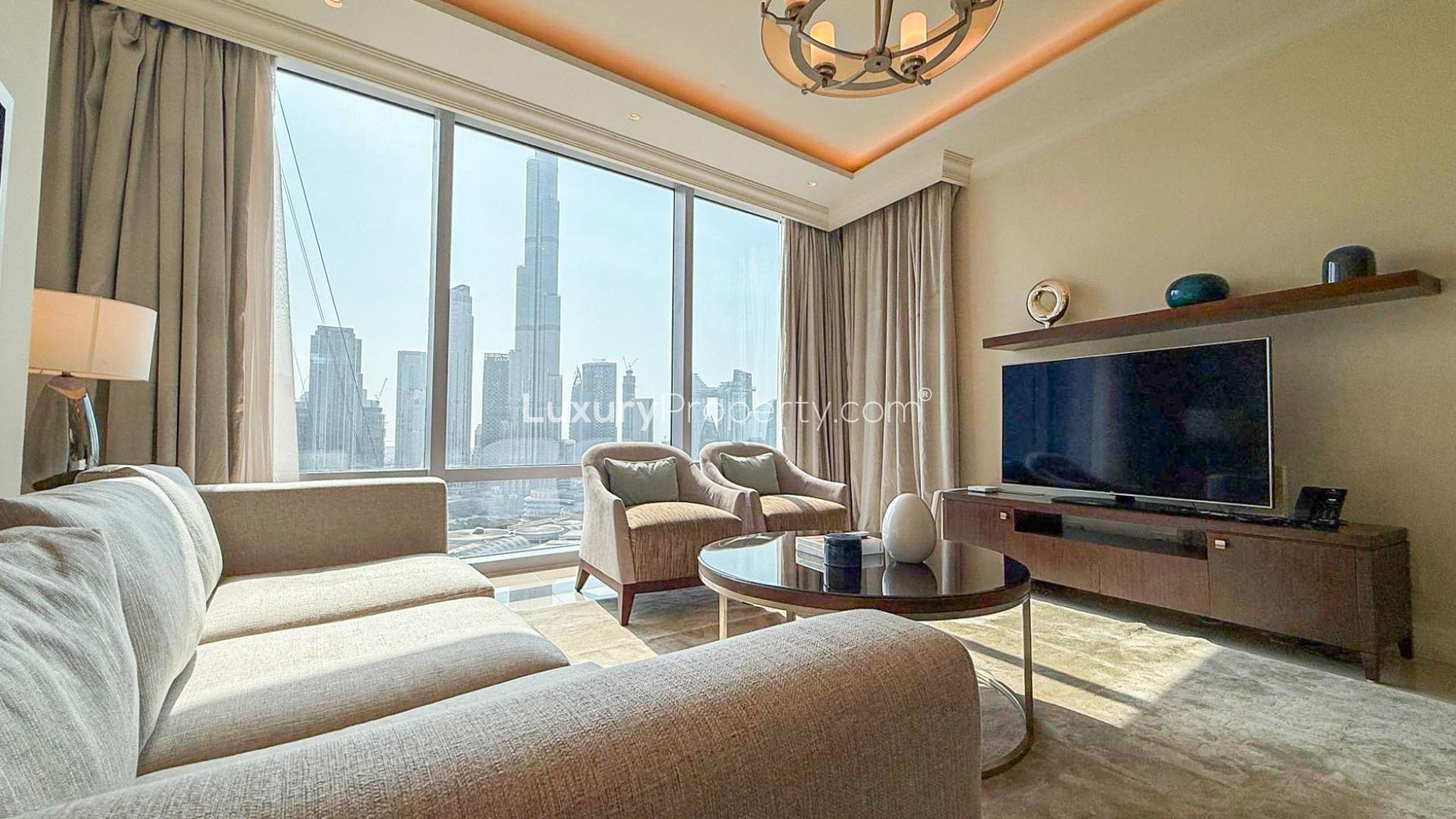 Fully Furnished 2-Bedroom Apartment for Rent in The Address Residence Fountain Views
