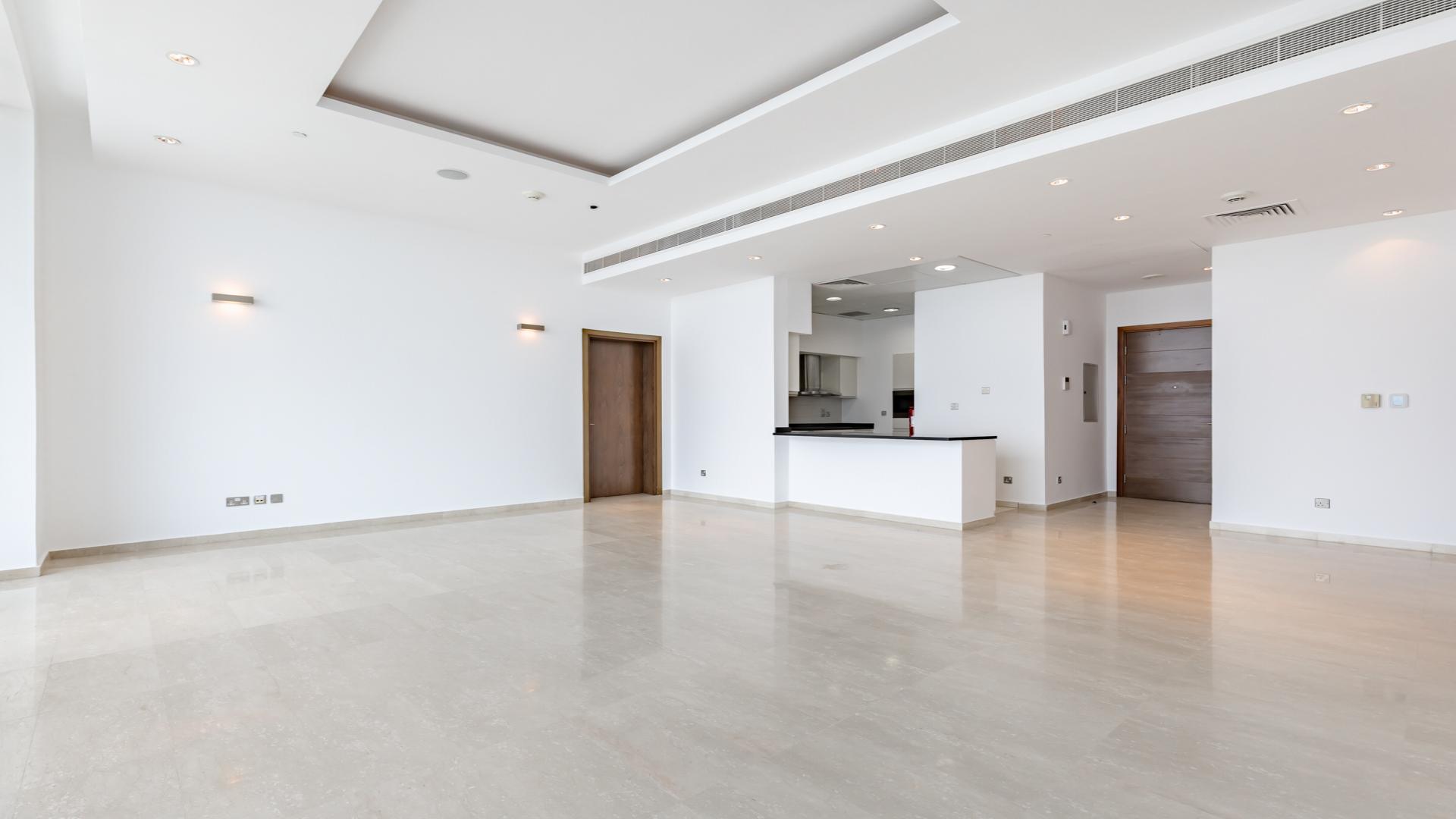 Balcony view of marina from 2-bedroom apartment in Oceana Caribbean, Palm Jumeirah