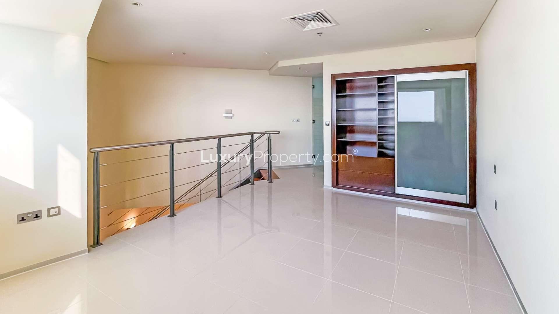 City view from 2-bedroom duplex for rent in Park Place Tower, Sheikh Zayed Road