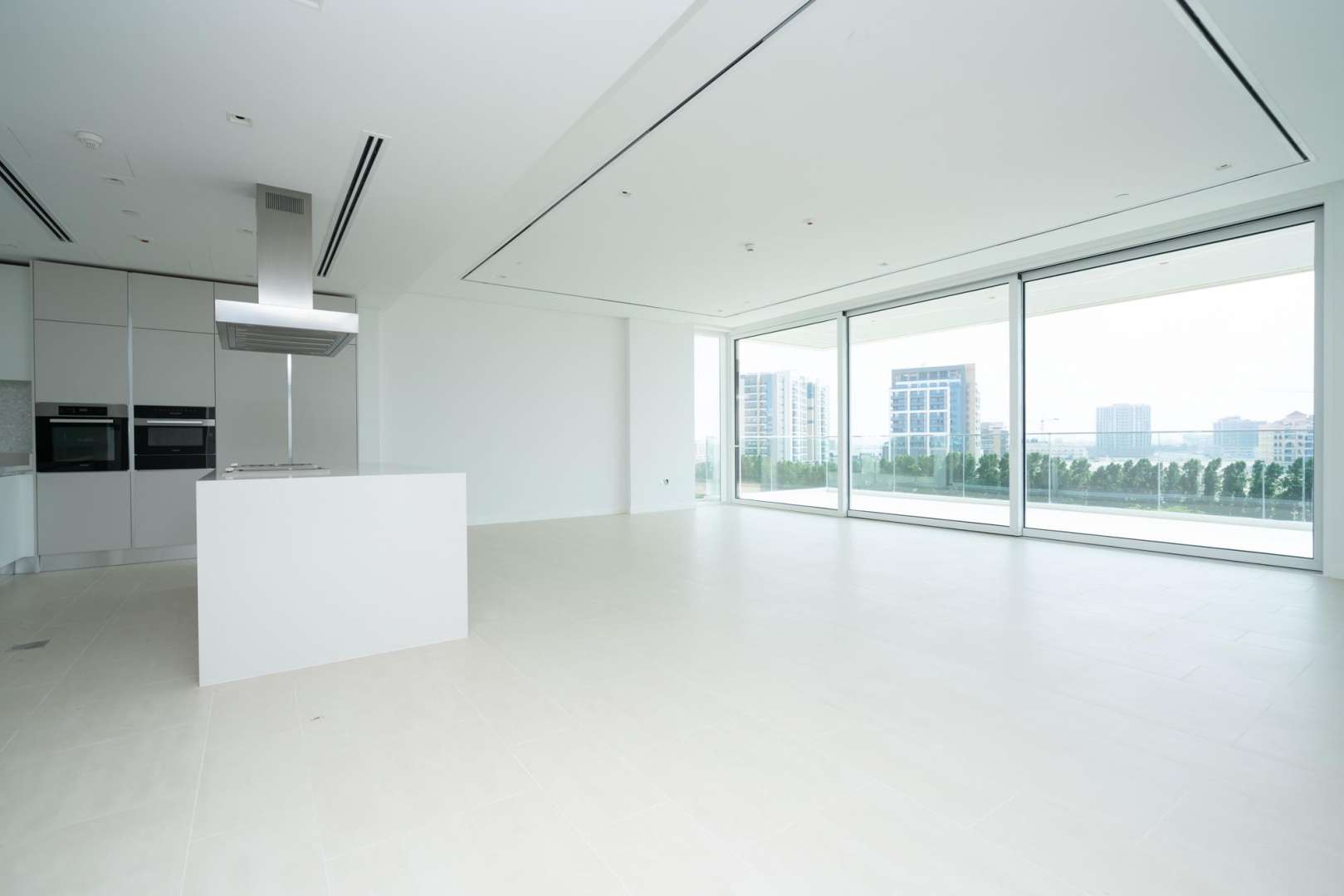 Luxury balcony view from 2-bedroom apartment in Seventh Heaven, Al Barari