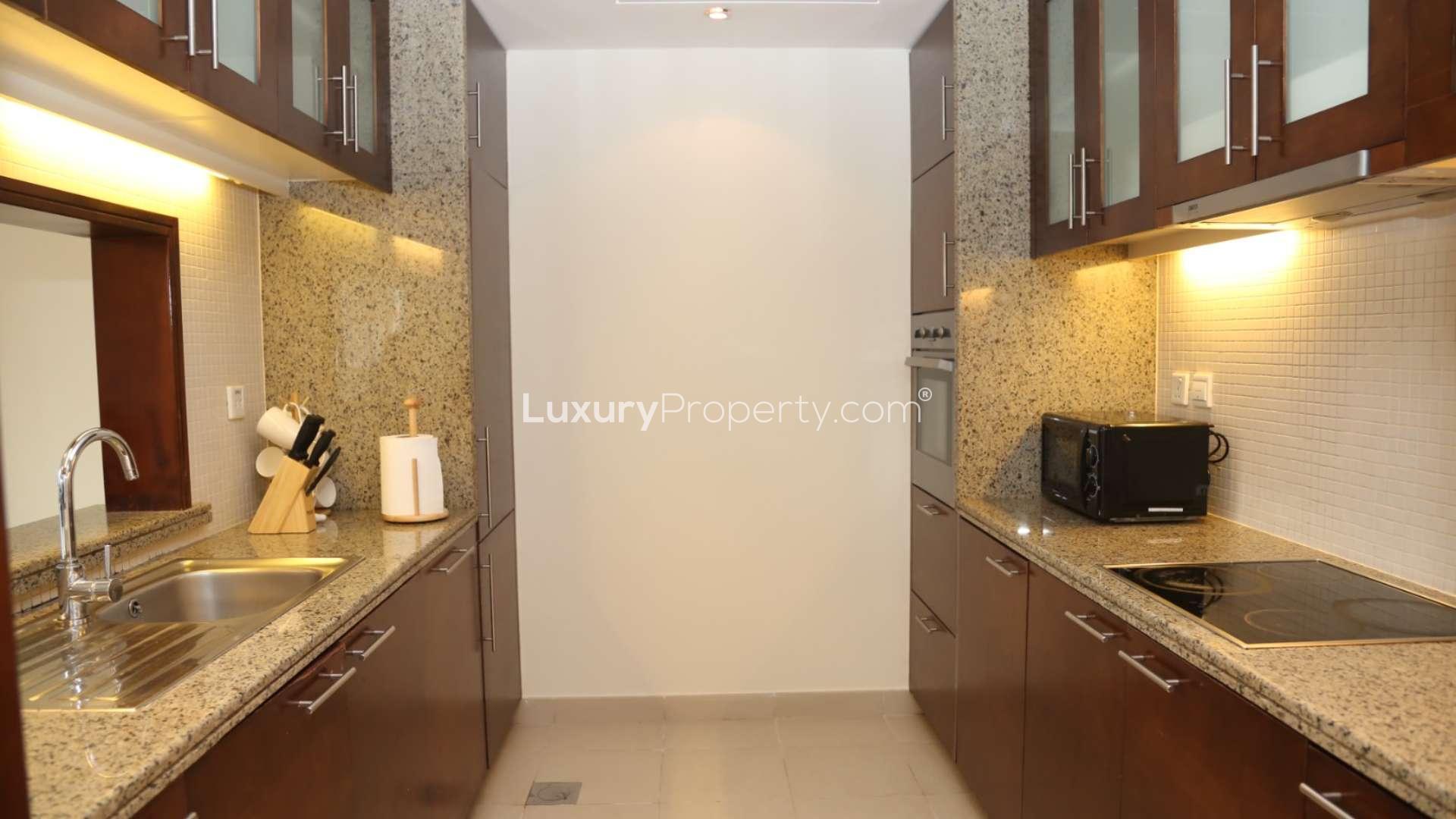 Luxurious living room in 2-bedroom apartment, South Ridge, Downtown Dubai