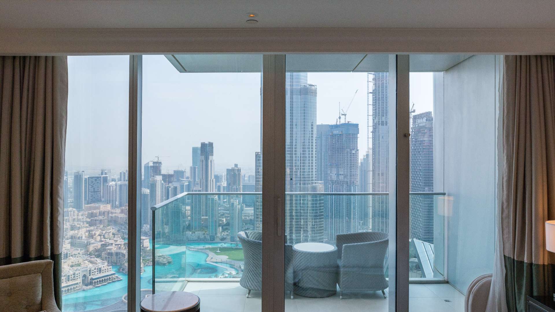 Modern kitchen in two-bedroom serviced apartment, The Address Boulevard, Downtown Dubai