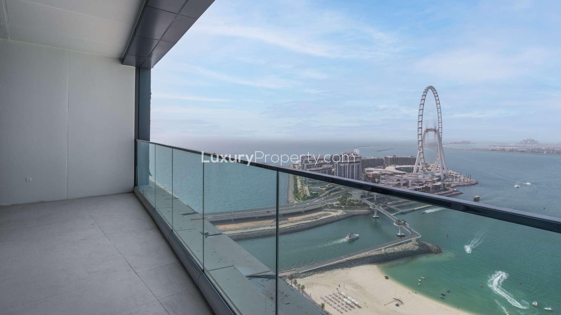 High-floor 2-bed apartment interior at The Address Jumeirah, Jumeirah Beach Residence