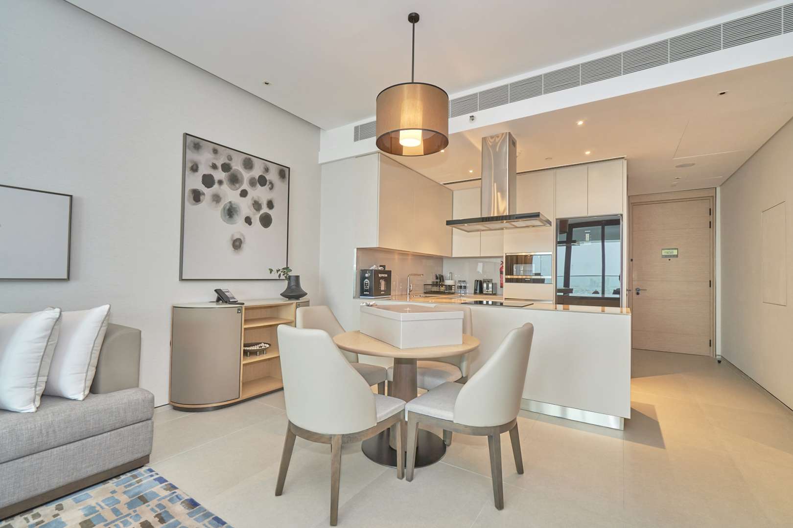 Furnished living area in 2-bed serviced apartment, Address Jumeirah Resort, JBR for rent