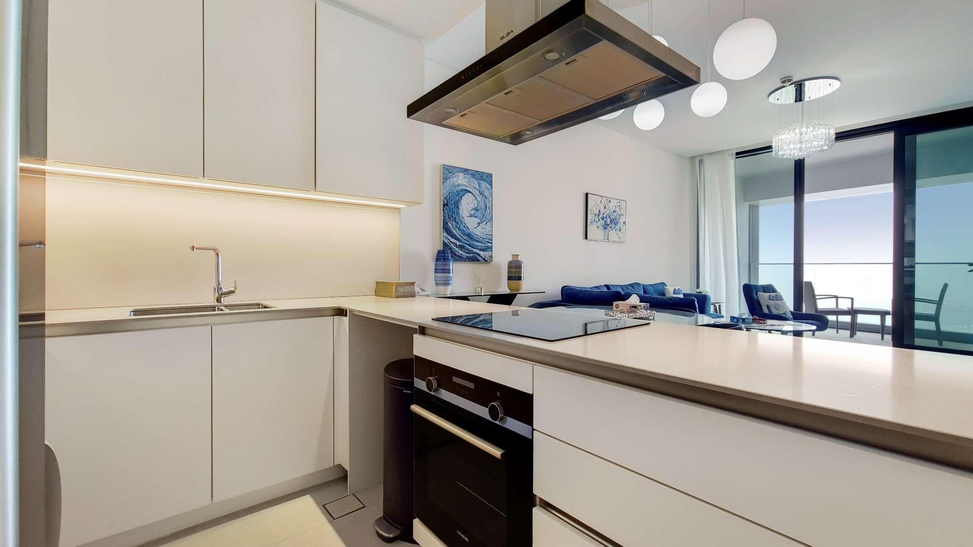 Luxurious apartment balcony with sea view, Jumeirah Beach Residence, Address Jumeirah Resort