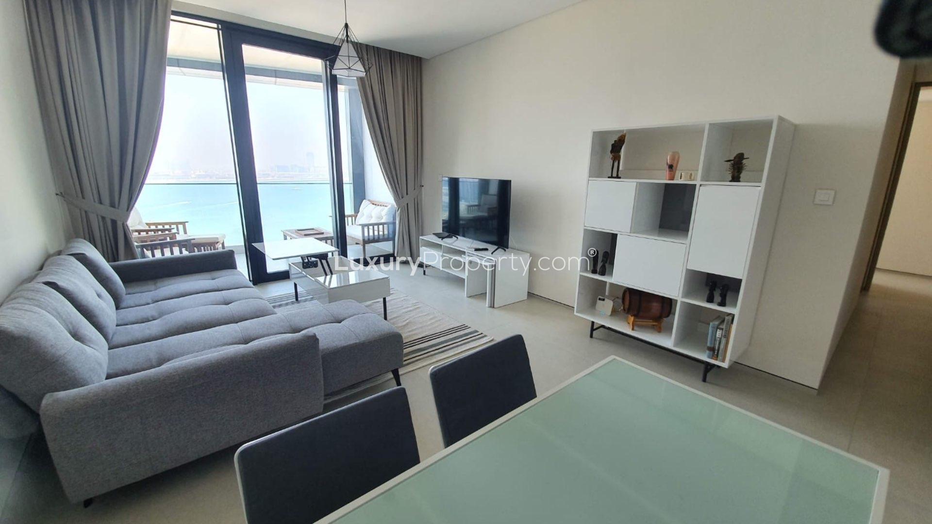Furnished beachfront apartment view, Jumeirah Beach Residence, Address Jumeirah Resort, 2 bed, 2 bath