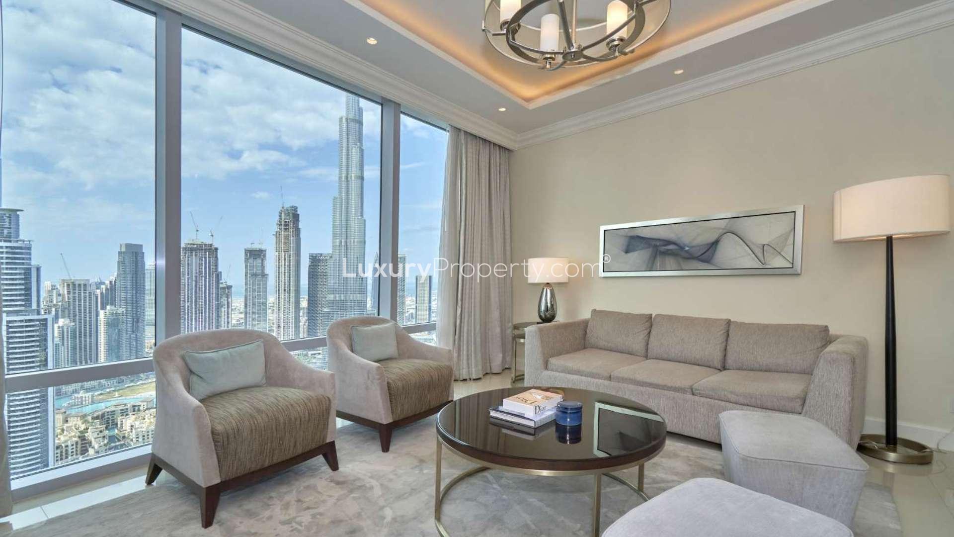 Downtown Dubai apartment with direct Burj Khalifa view, The Address Residence Fountain Views