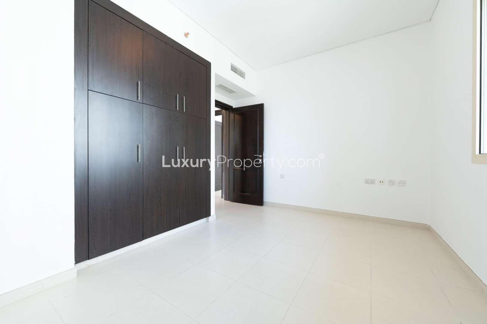 Aerial view of The Royal Oceanic, Dubai Marina, near waterfront and luxury apartments