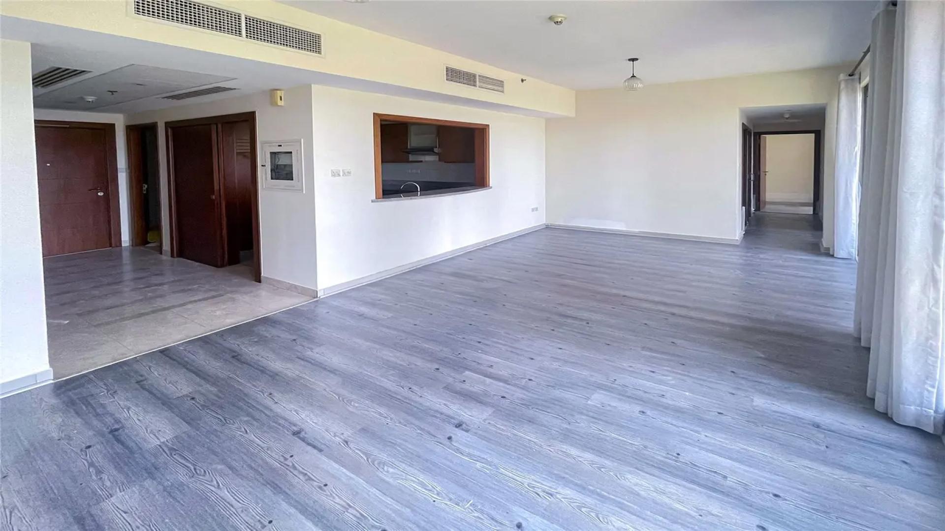 Bright living room with large windows, Standpoint Towers, Downtown Dubai apartment for rent