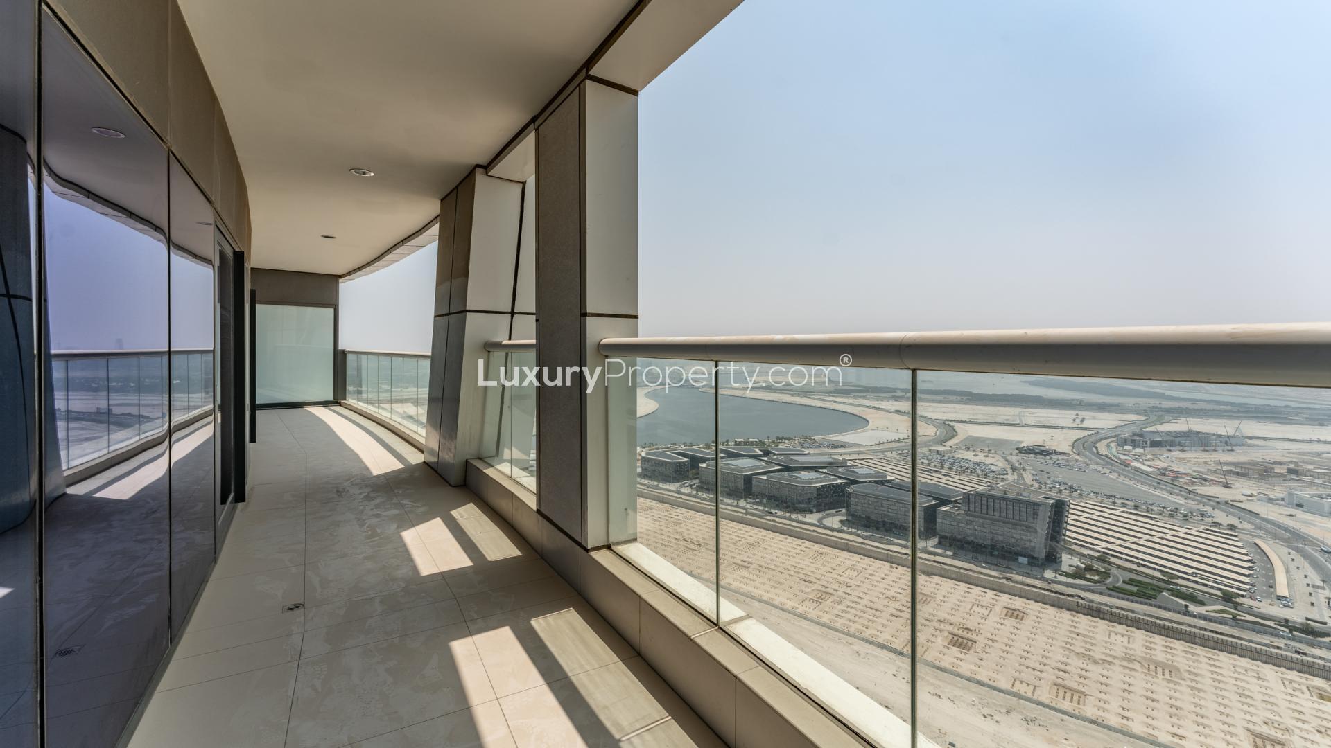 Modern living room in 2-bedroom apartment, DAMAC Towers, Business Bay, featuring stylish decor