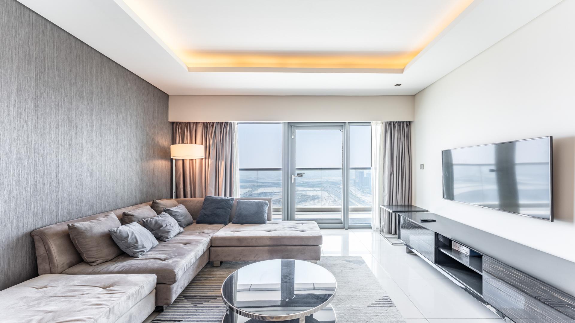 Spacious balcony with city views in DAMAC Towers apartment, Business Bay